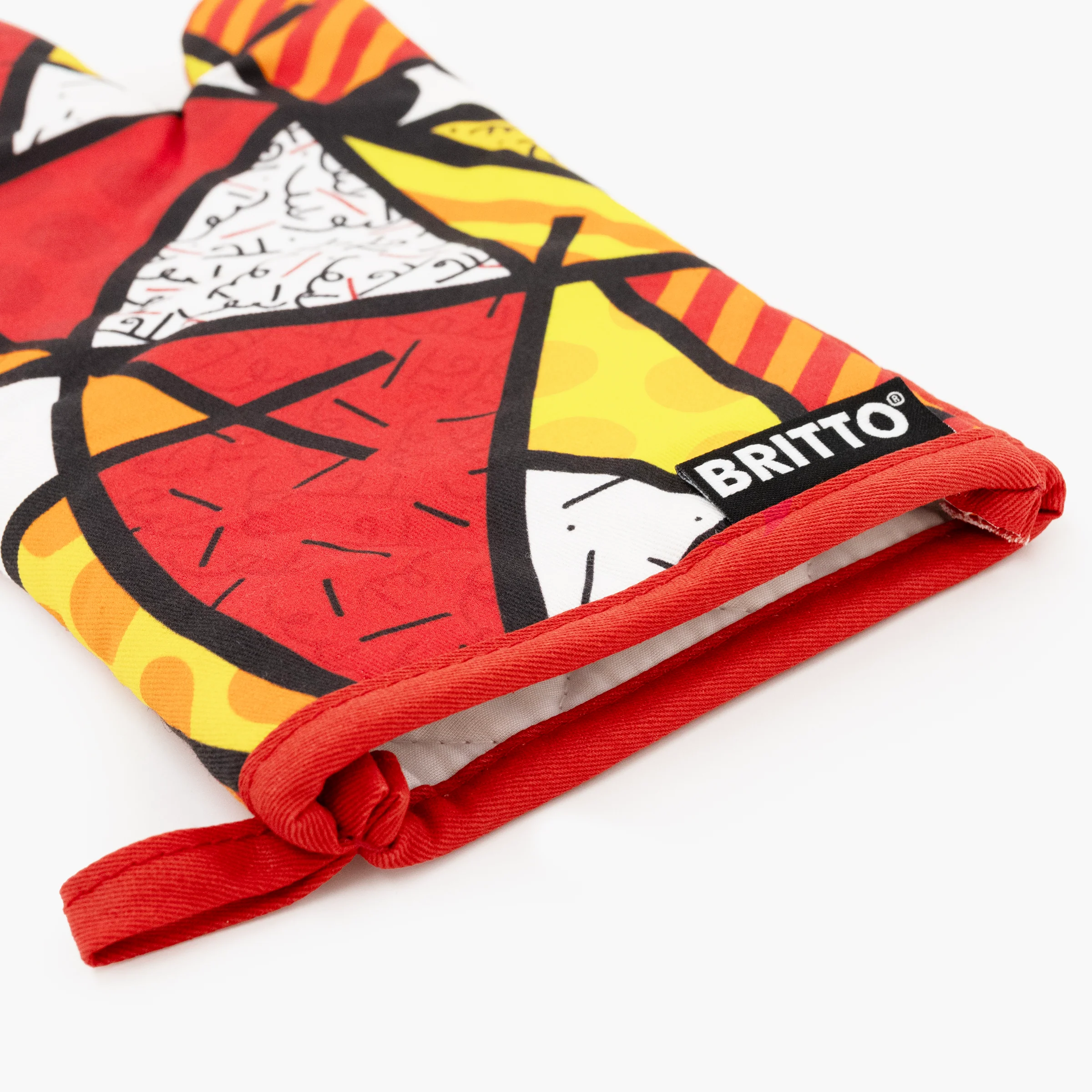 Red Landscape Britto Oven Mitt & Pot Holder - Image 6