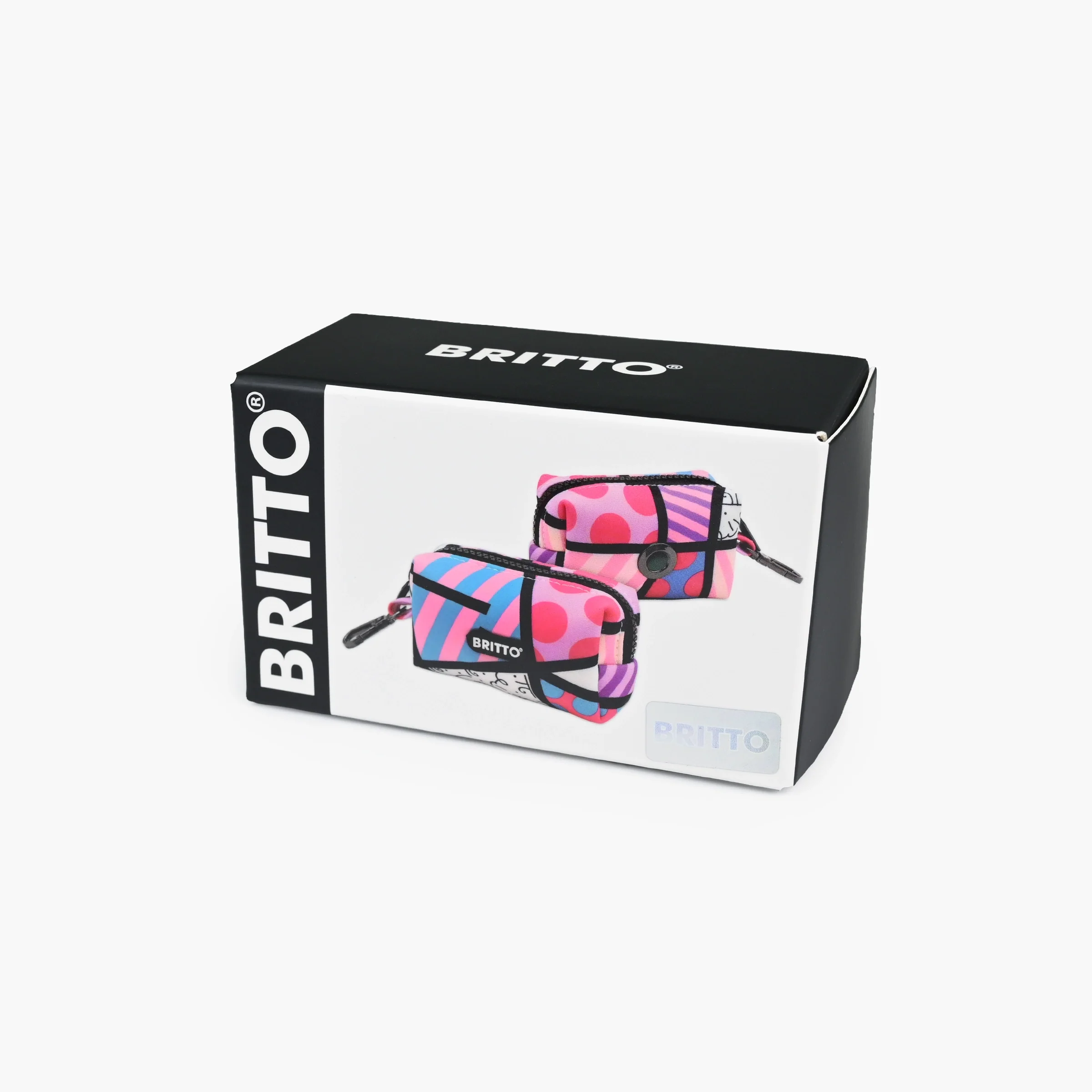 Pink Landscape Britto Pet Bag Holder - Image 4