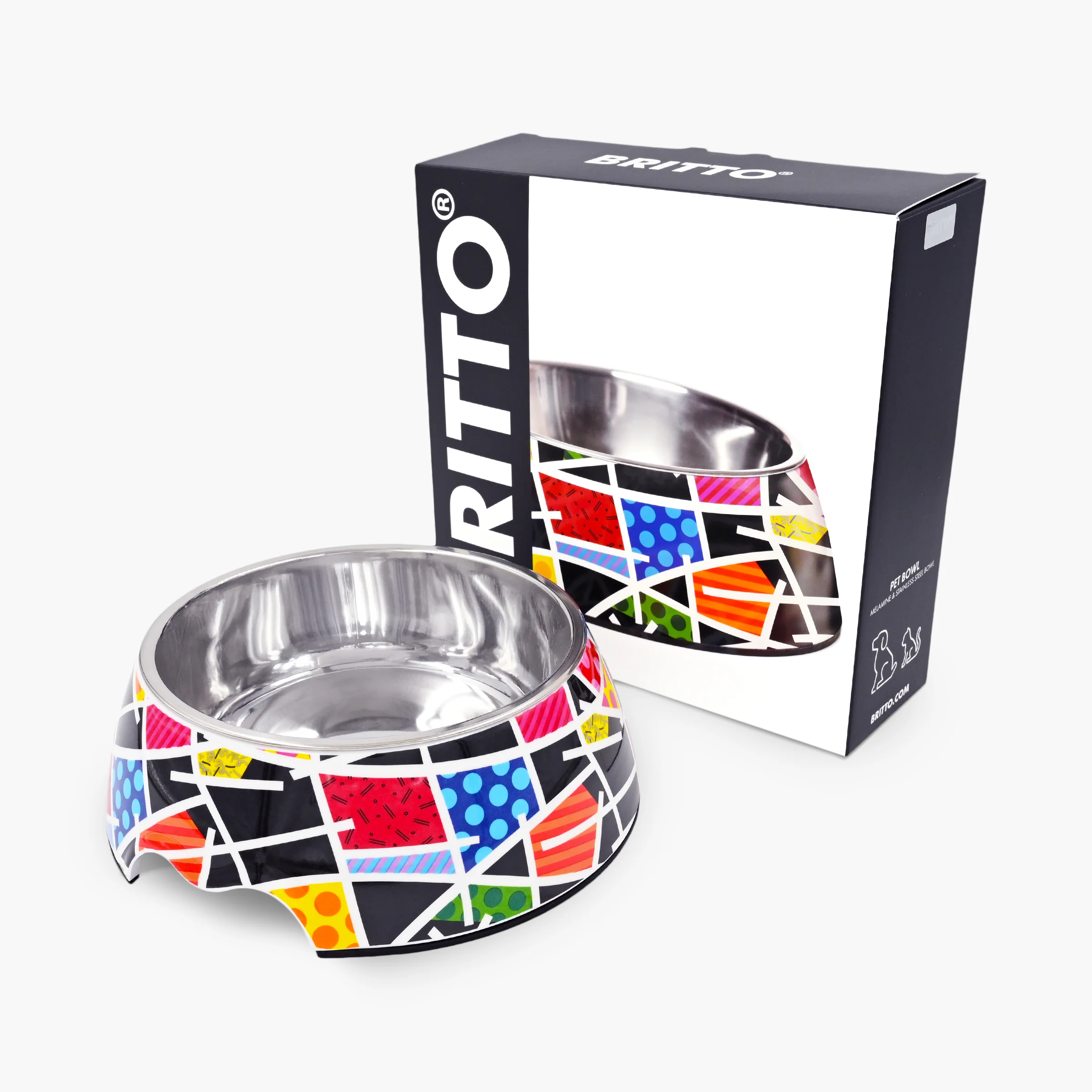 Midnight Britto Pet Bowl - Image 2