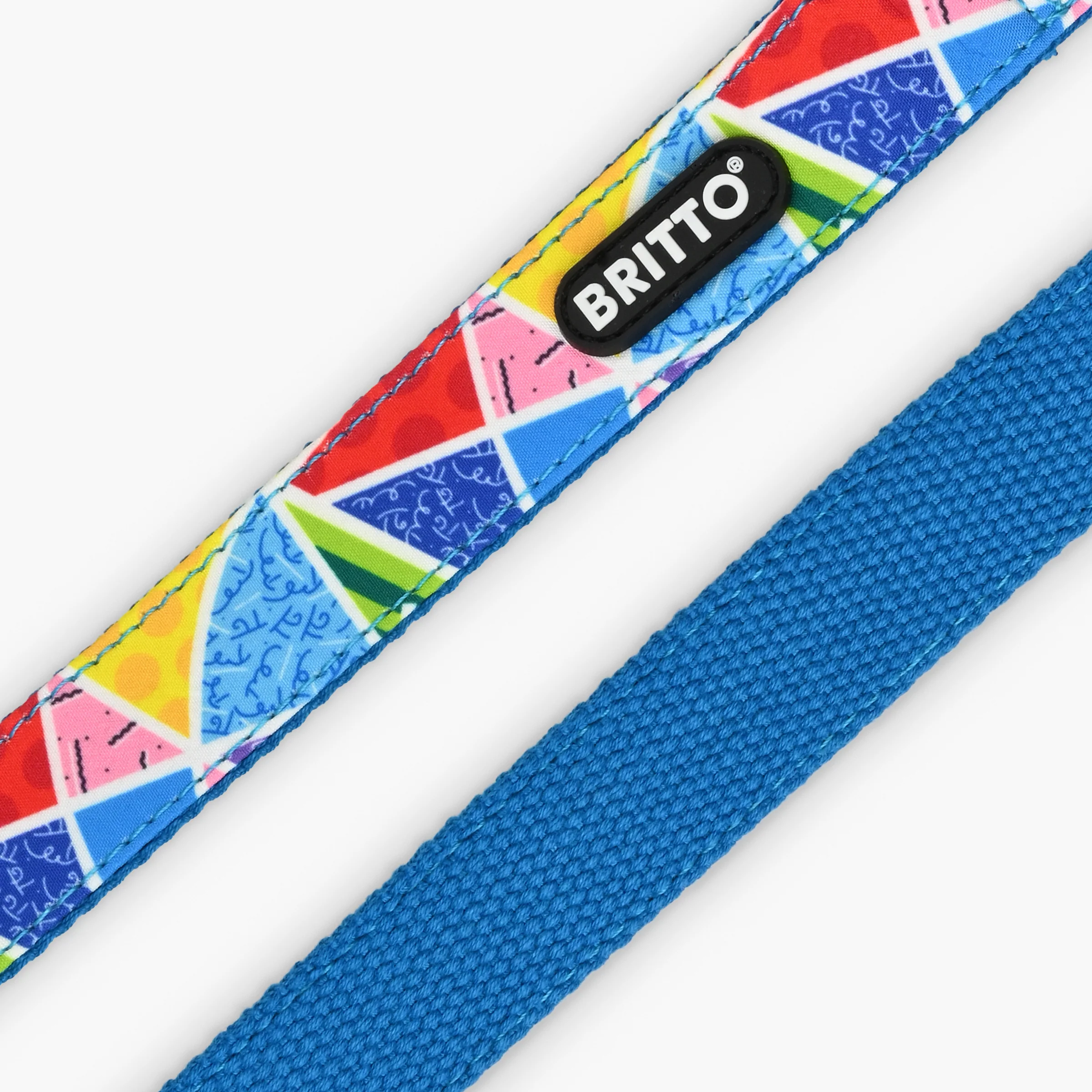 Blue Landscape Britto Pet Collar and Leash Set - Image 4