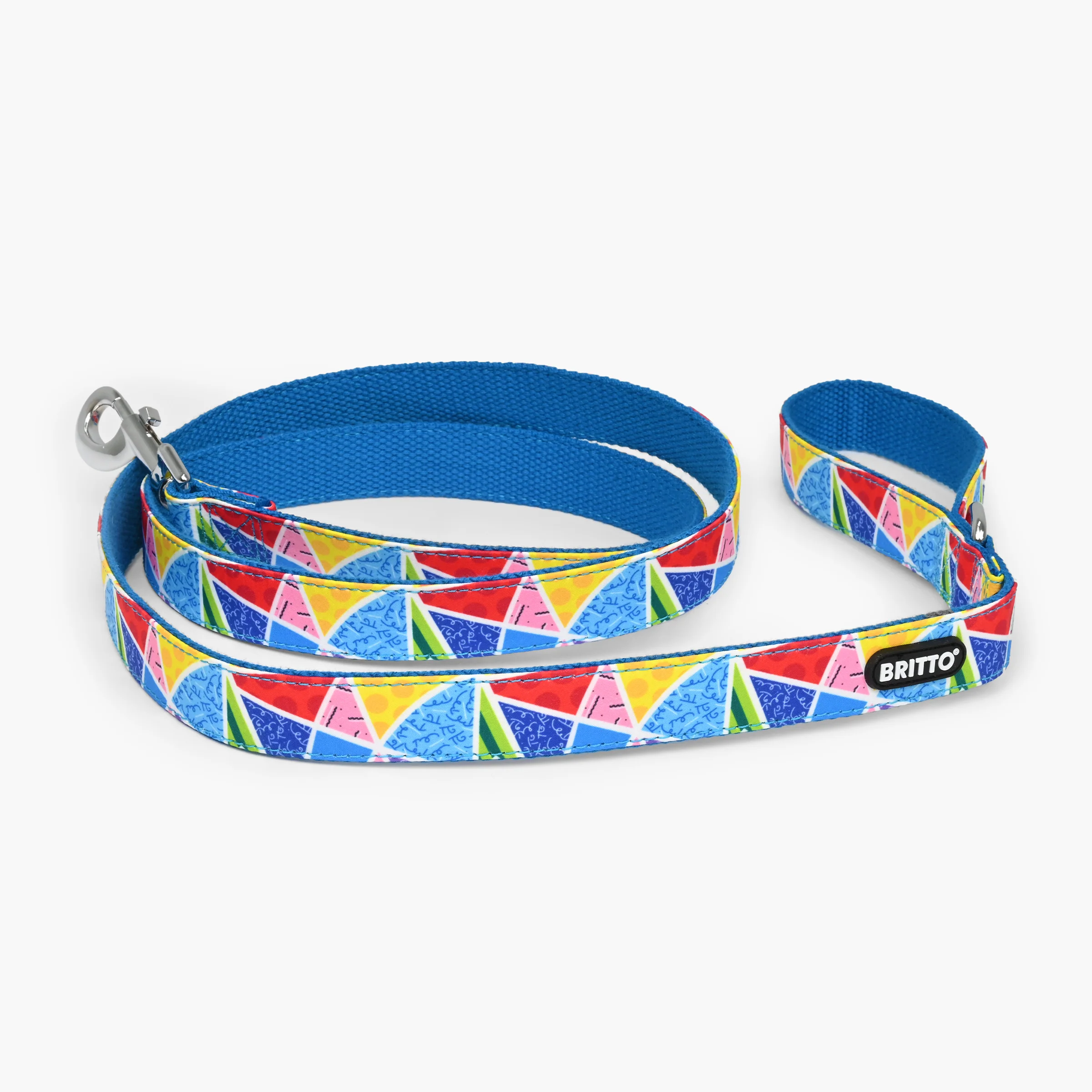 Blue Landscape Britto Pet Collar and Leash Set - Image 5