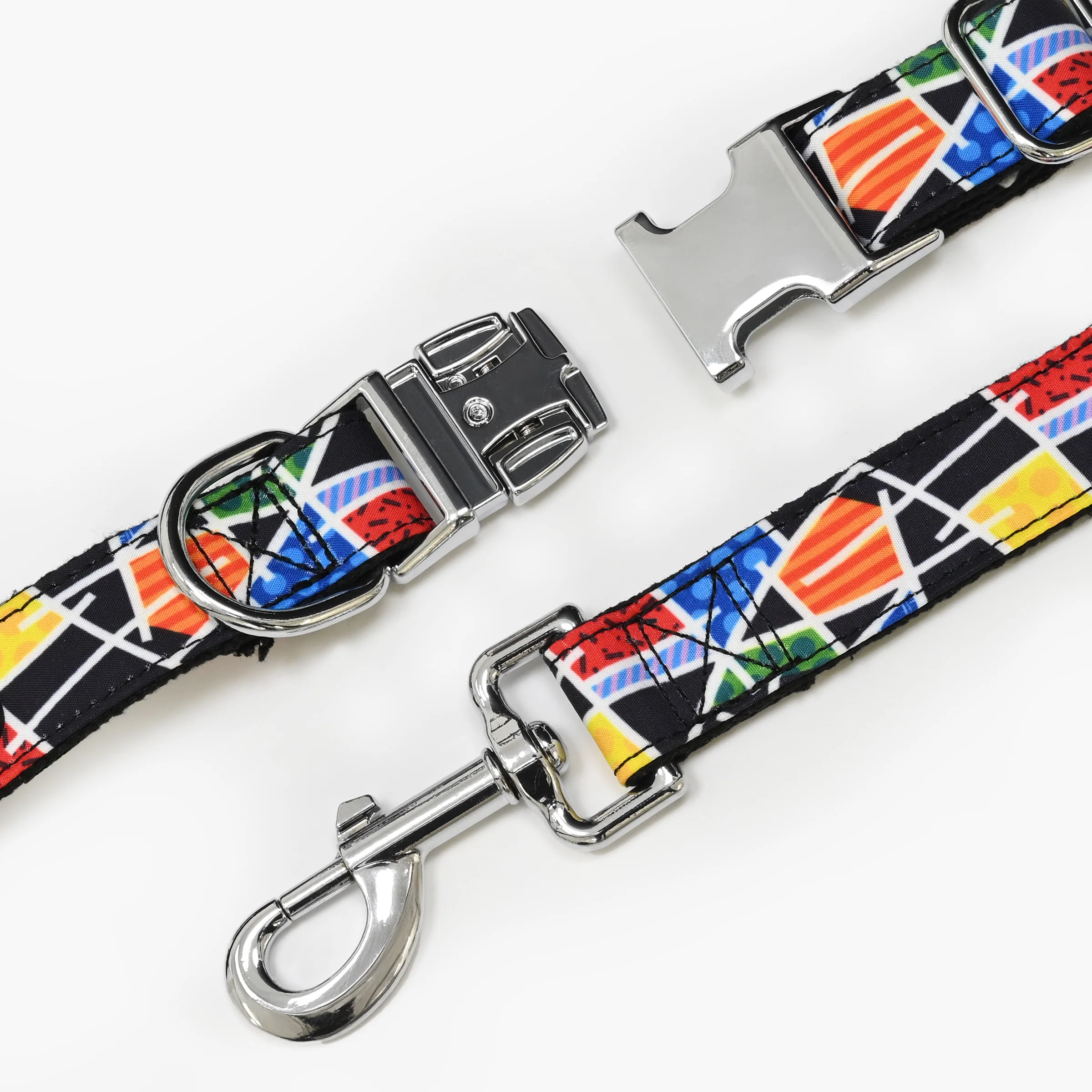 Midnight Britto Pet Collar and Leash Set - Image 4