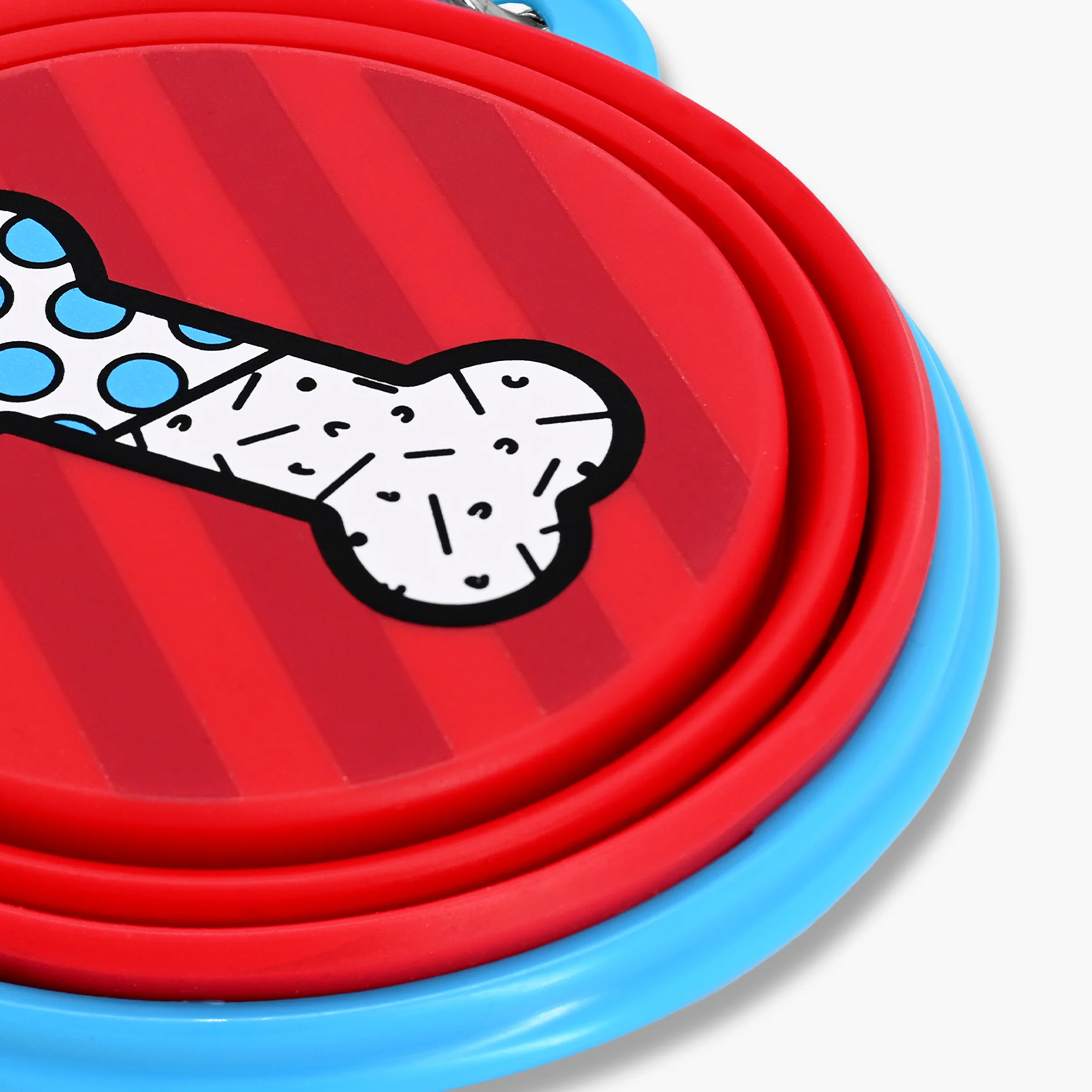 Blue Bones Britto Pet Travel Bowl - Image 6