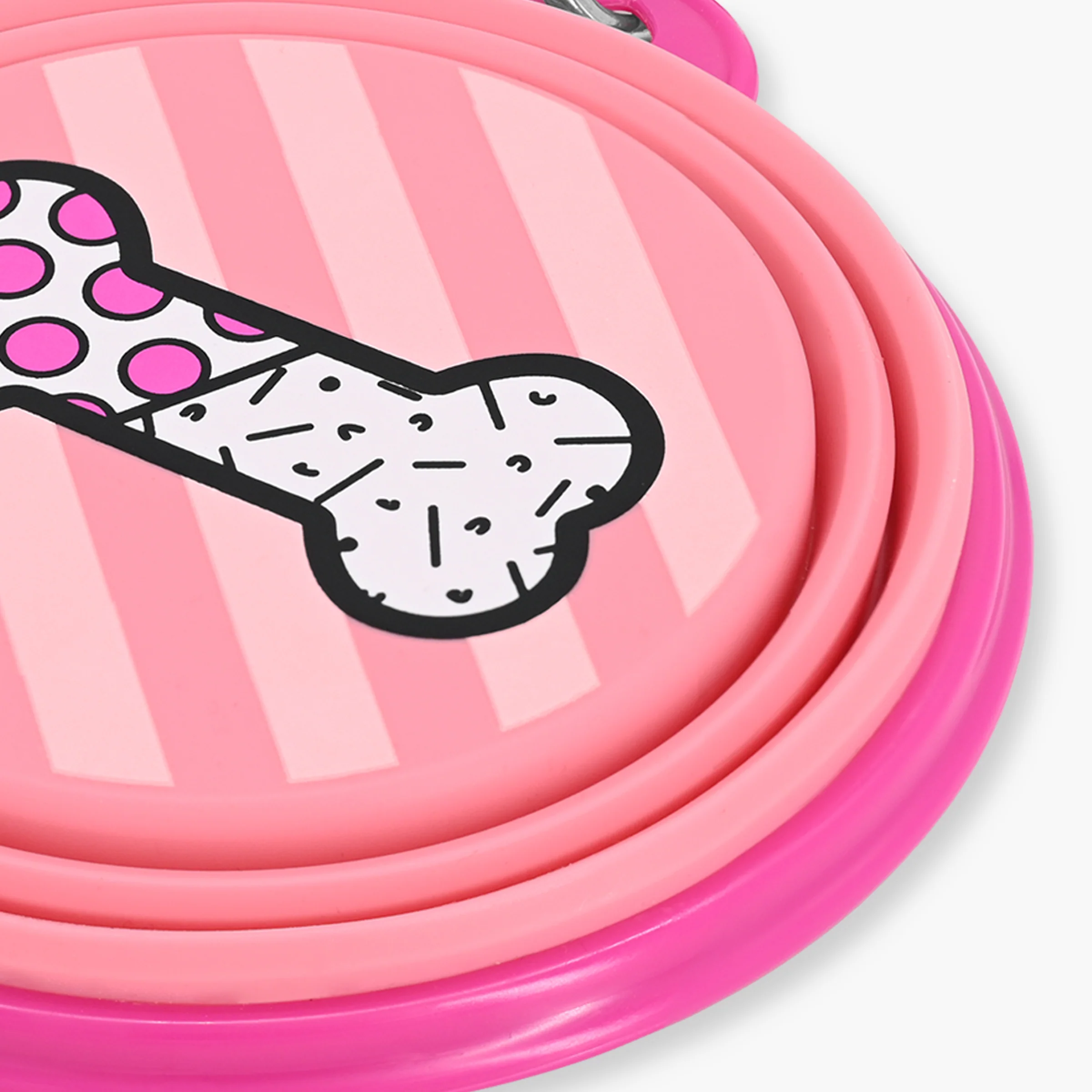 Pink Bones Britto Pet Travel Bowl - Image 6