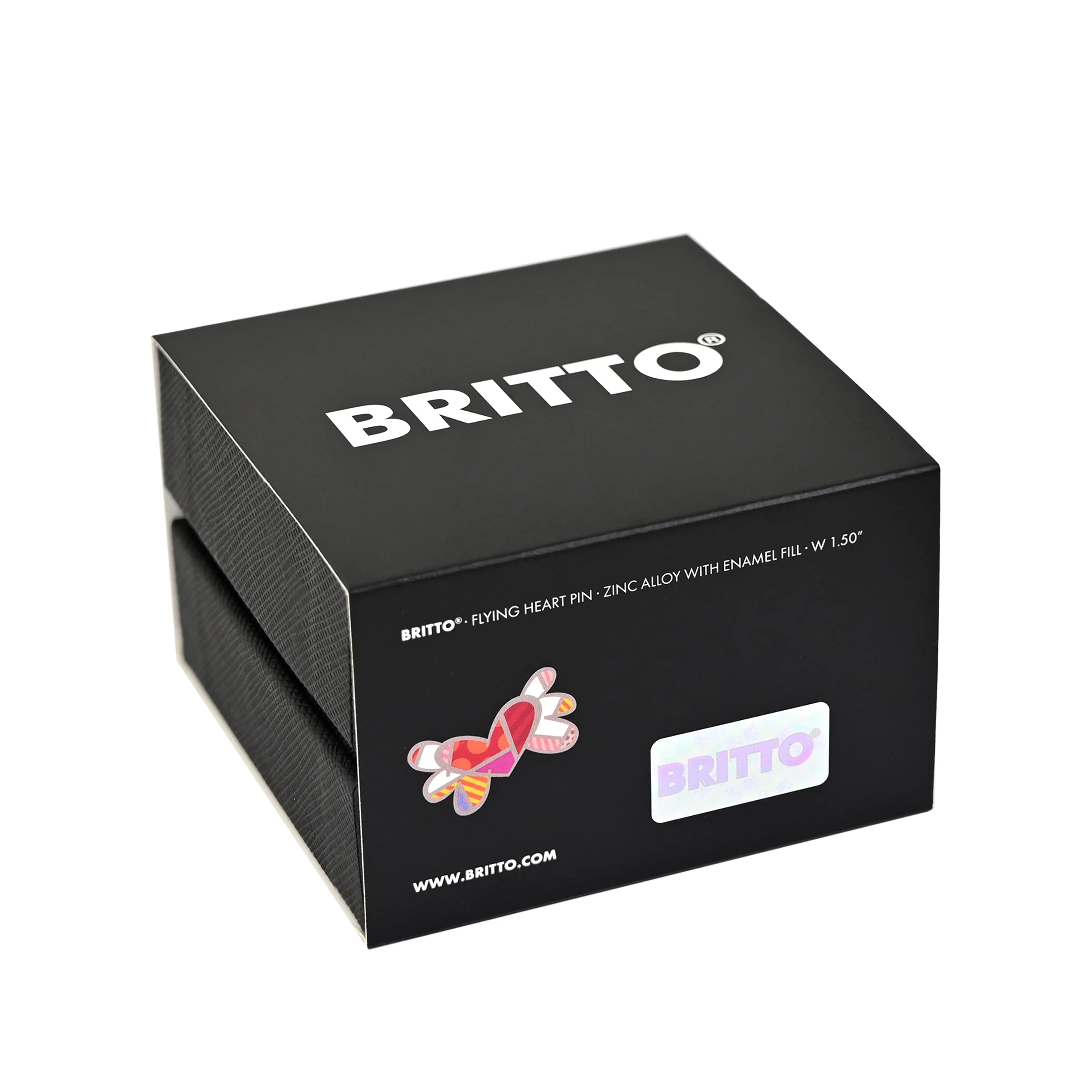 Flying Heart Britto Pin - Image 4