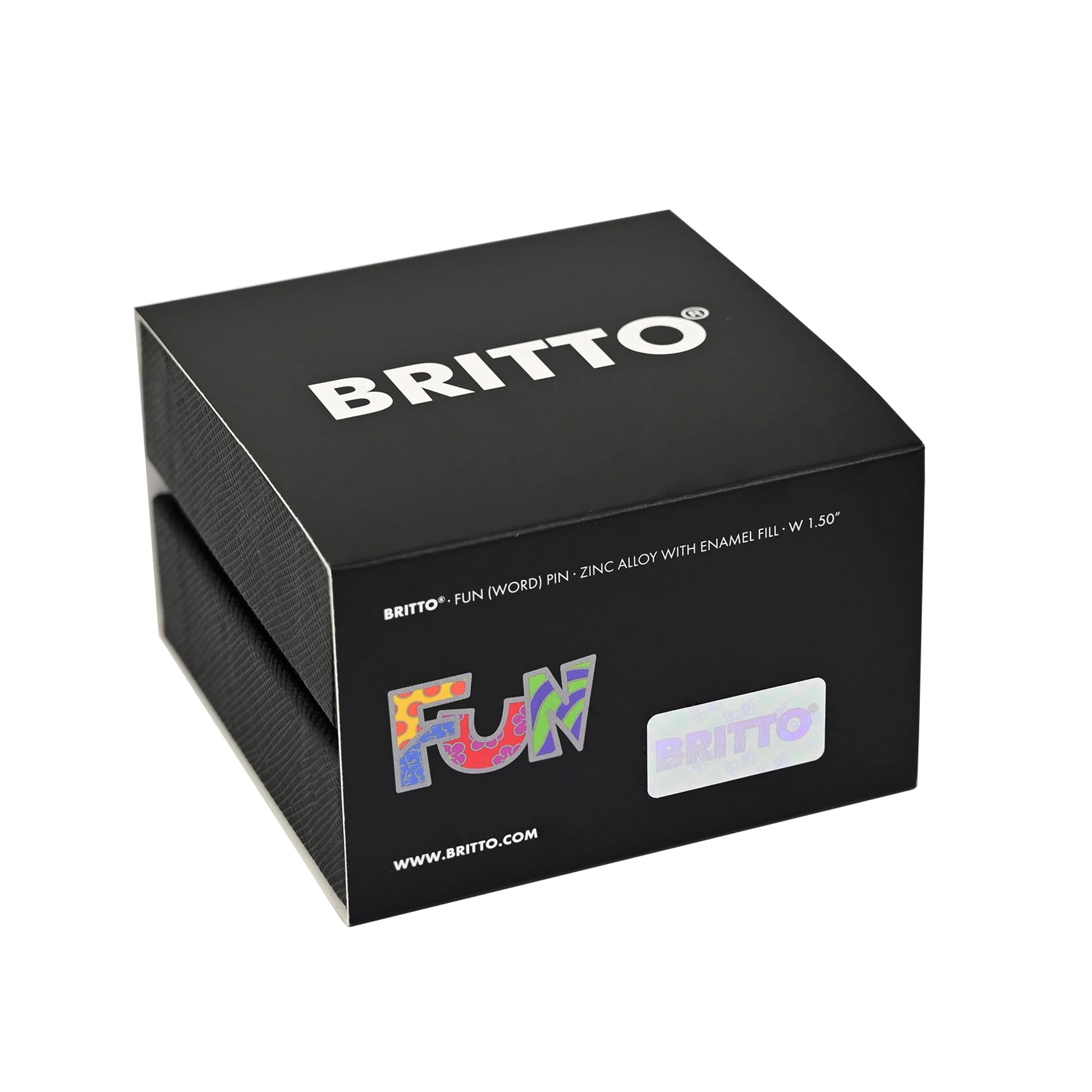Fun Word Britto Pin - Image 5