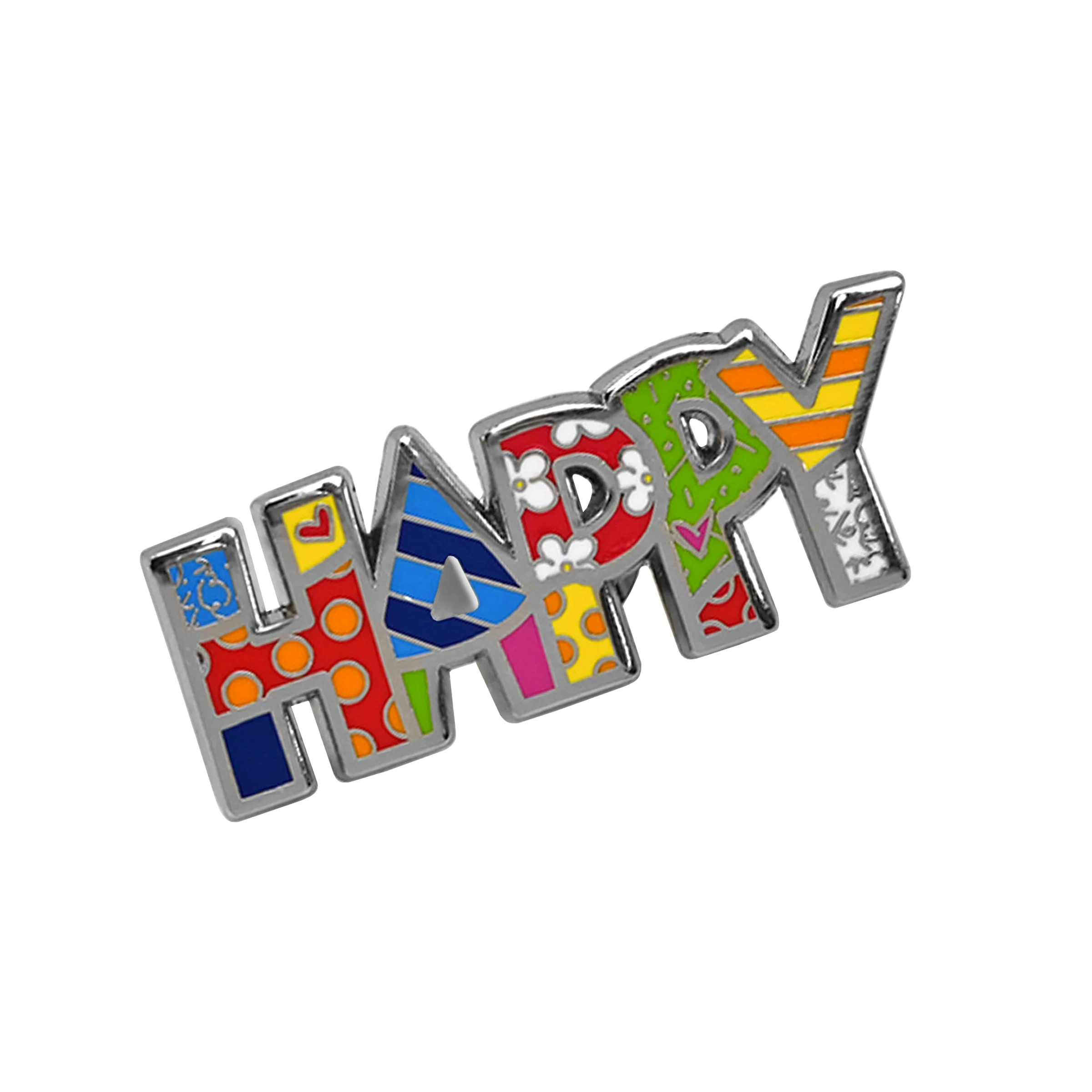 Happy Word Britto Pin