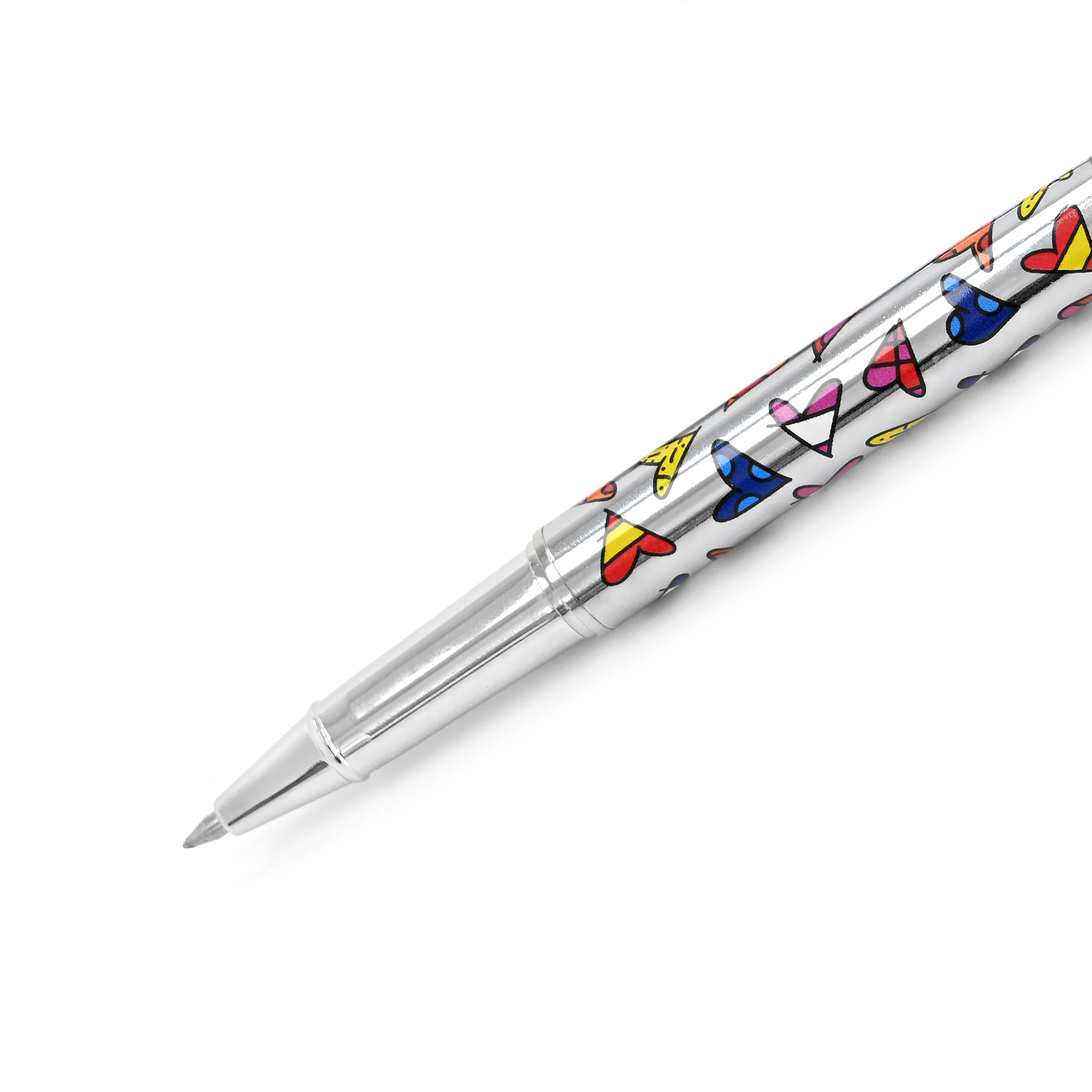 Hearts Silver Britto Pen - Image 3