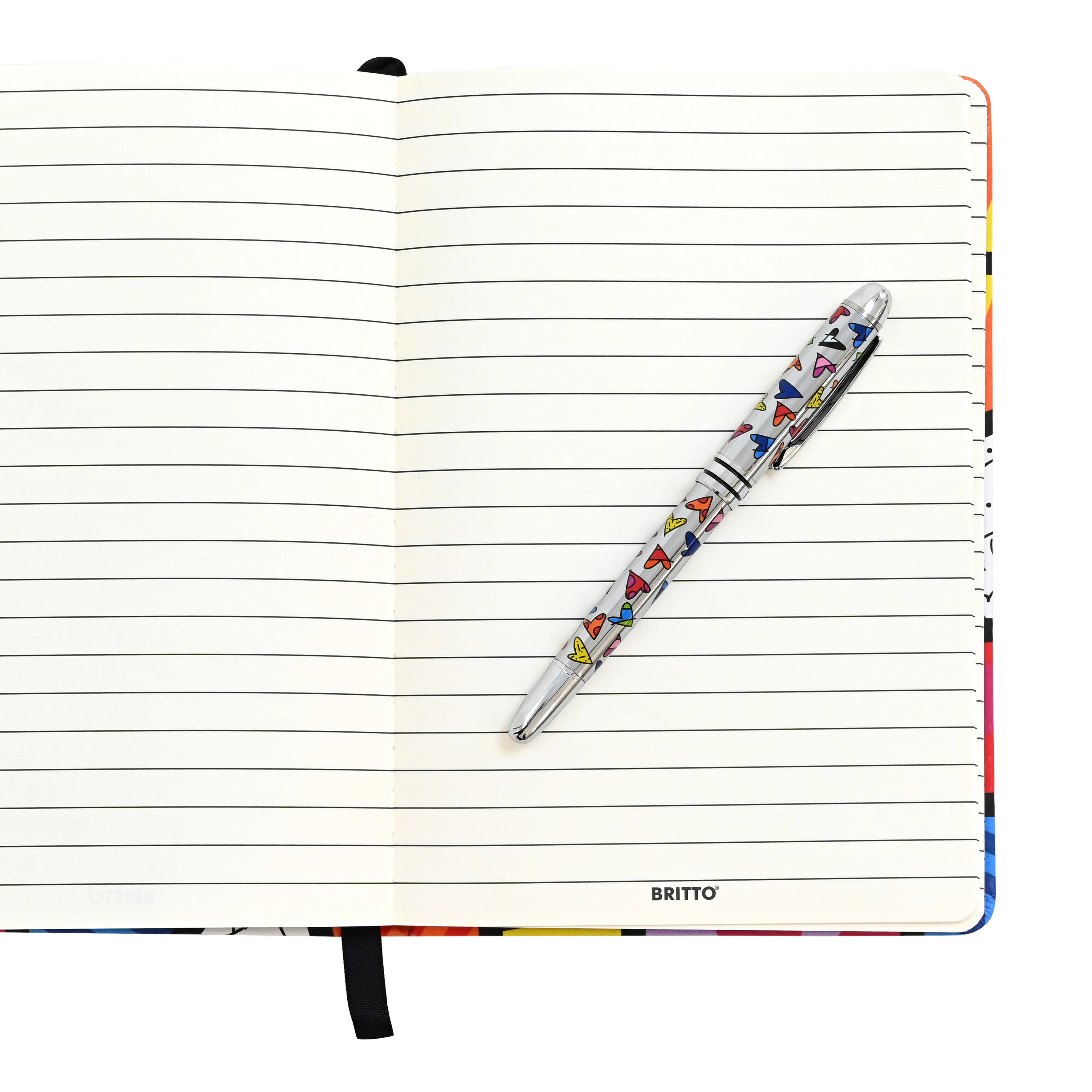 Hearts Silver Britto Pen - Image 5