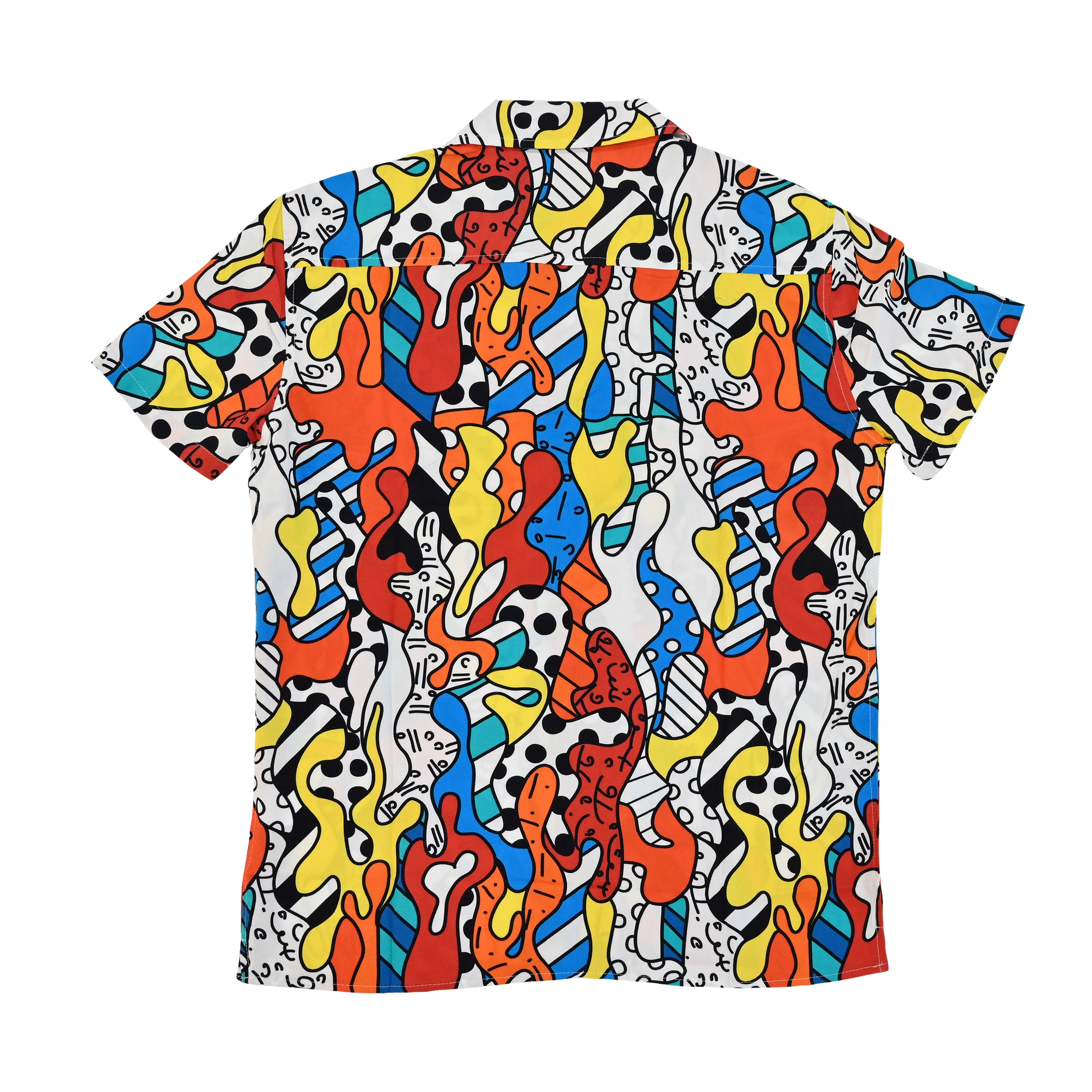 Camo Men's Short Sleeve Button Down Shirt - Image 5