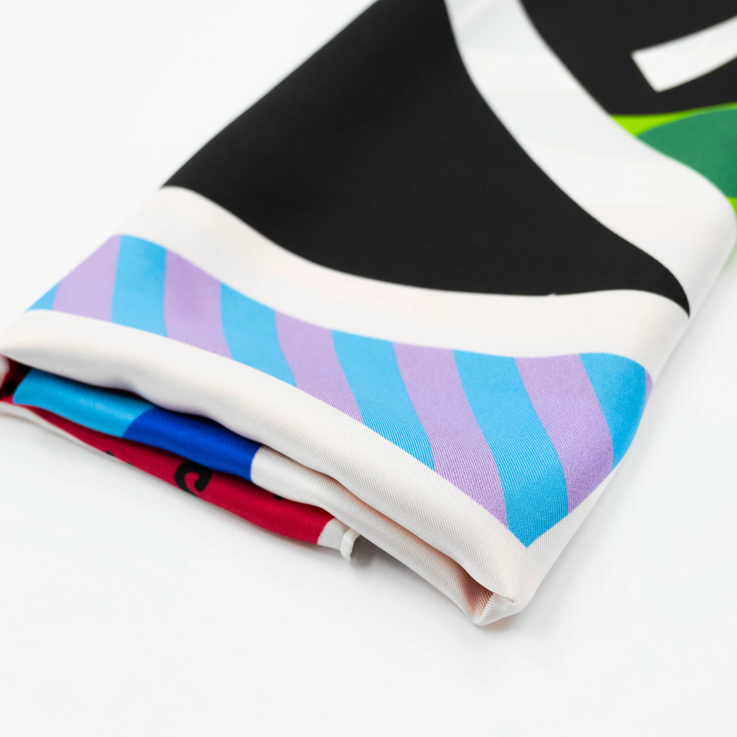 Midnight Britto Silk Scarf - Image 3