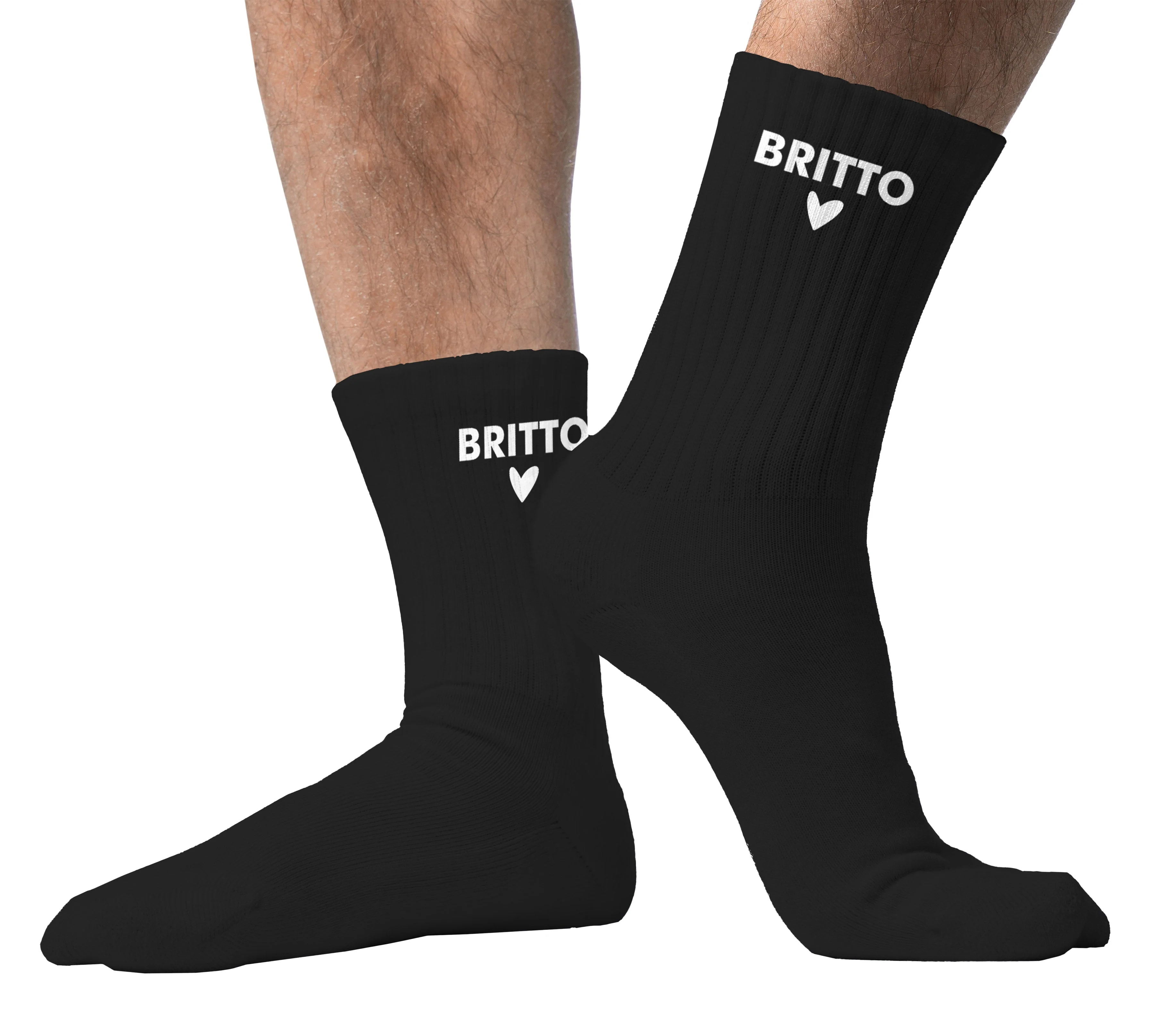 Black Britto Socks (Pack of 2) - Image 4