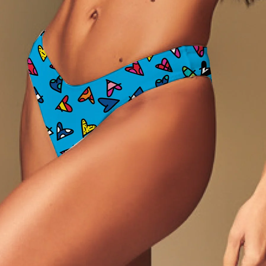 Blue Hearts Britto Bikini Bottom (Cloa) - Image 5