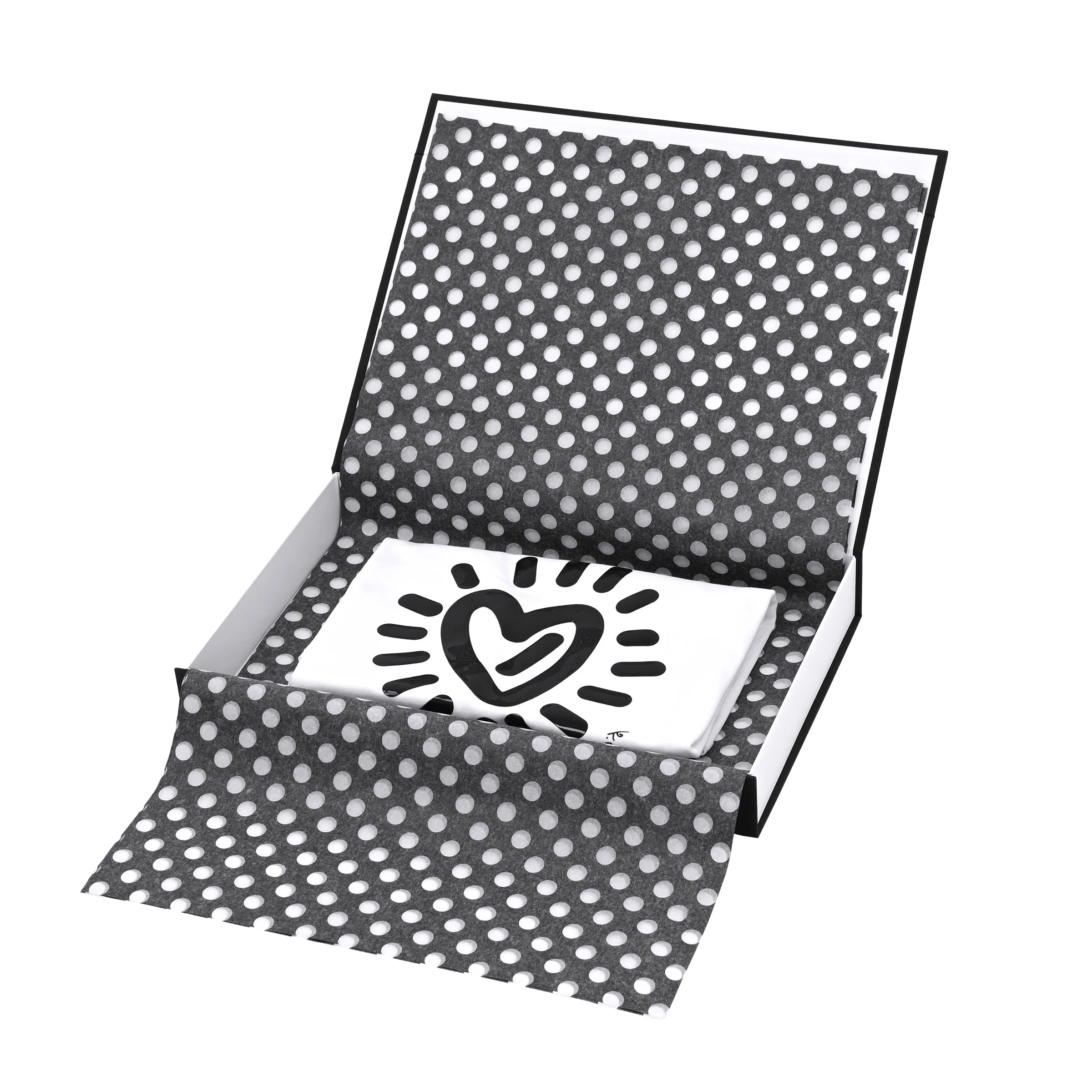 Graffiti Heart (White) Britto T-Shirt For Men - Image 6