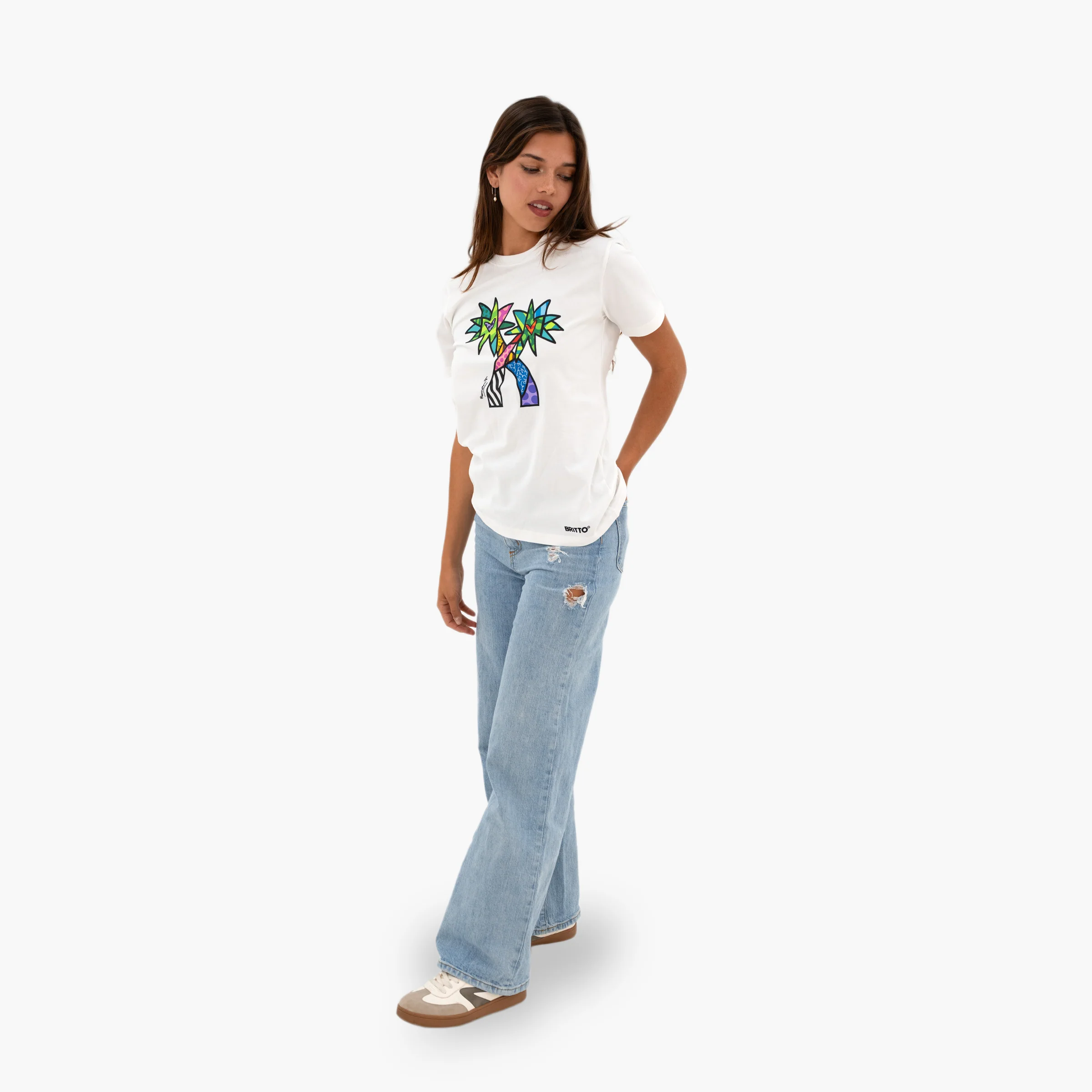 Paradise Britto T-Shirt For Women - Image 2