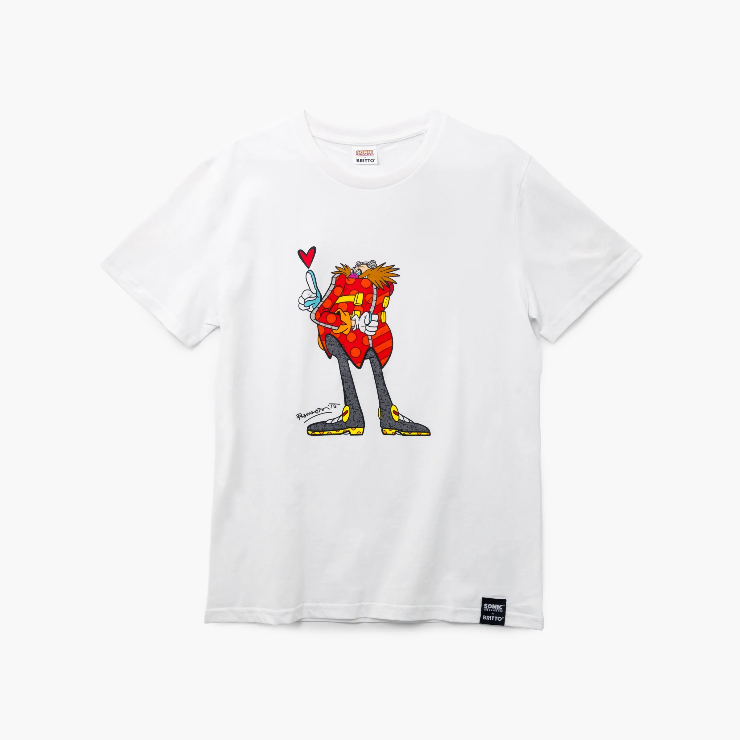 Dr. Eggman Sega by Britto T-Shirt