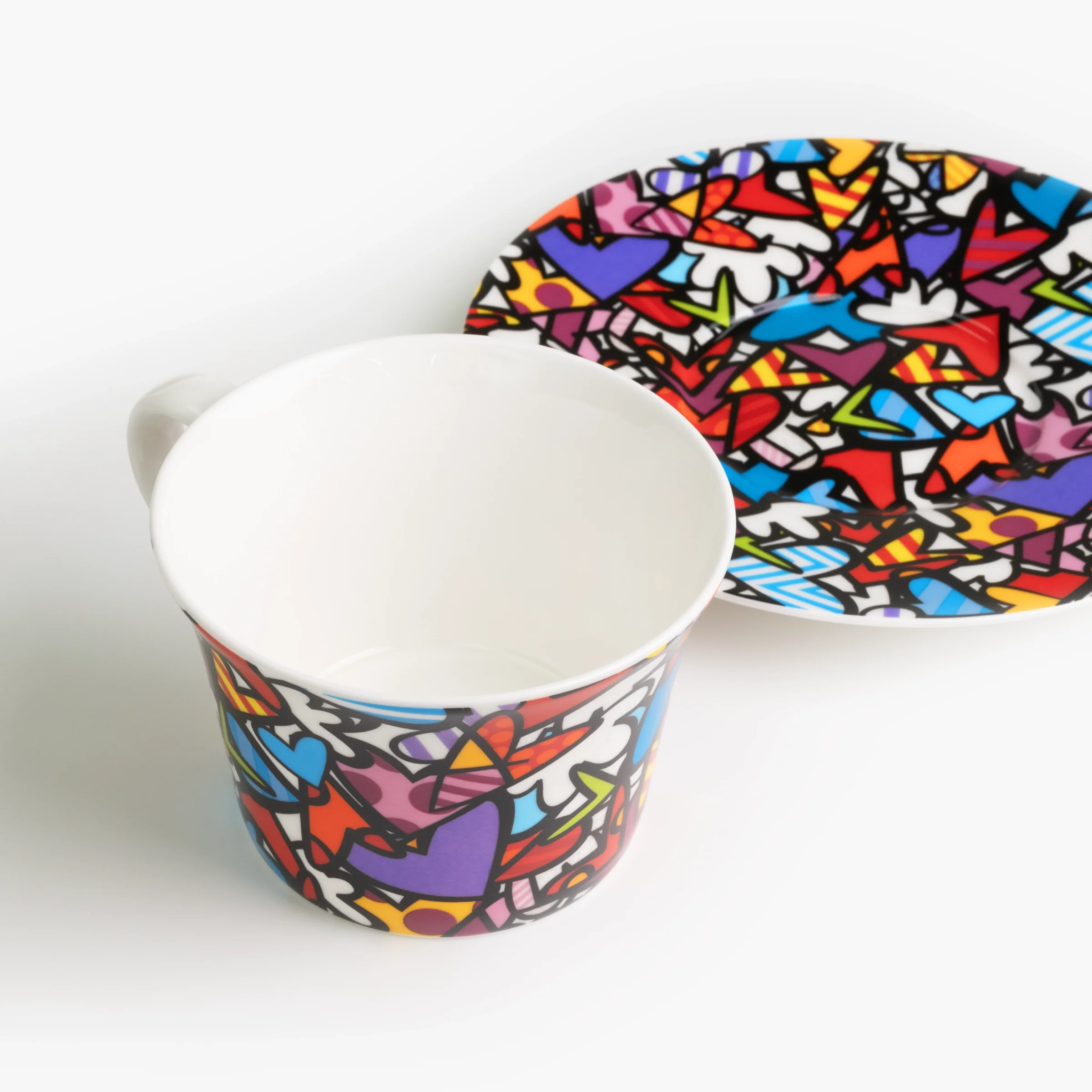 Alive Britto Tea Cup & Saucer Plate - Image 4
