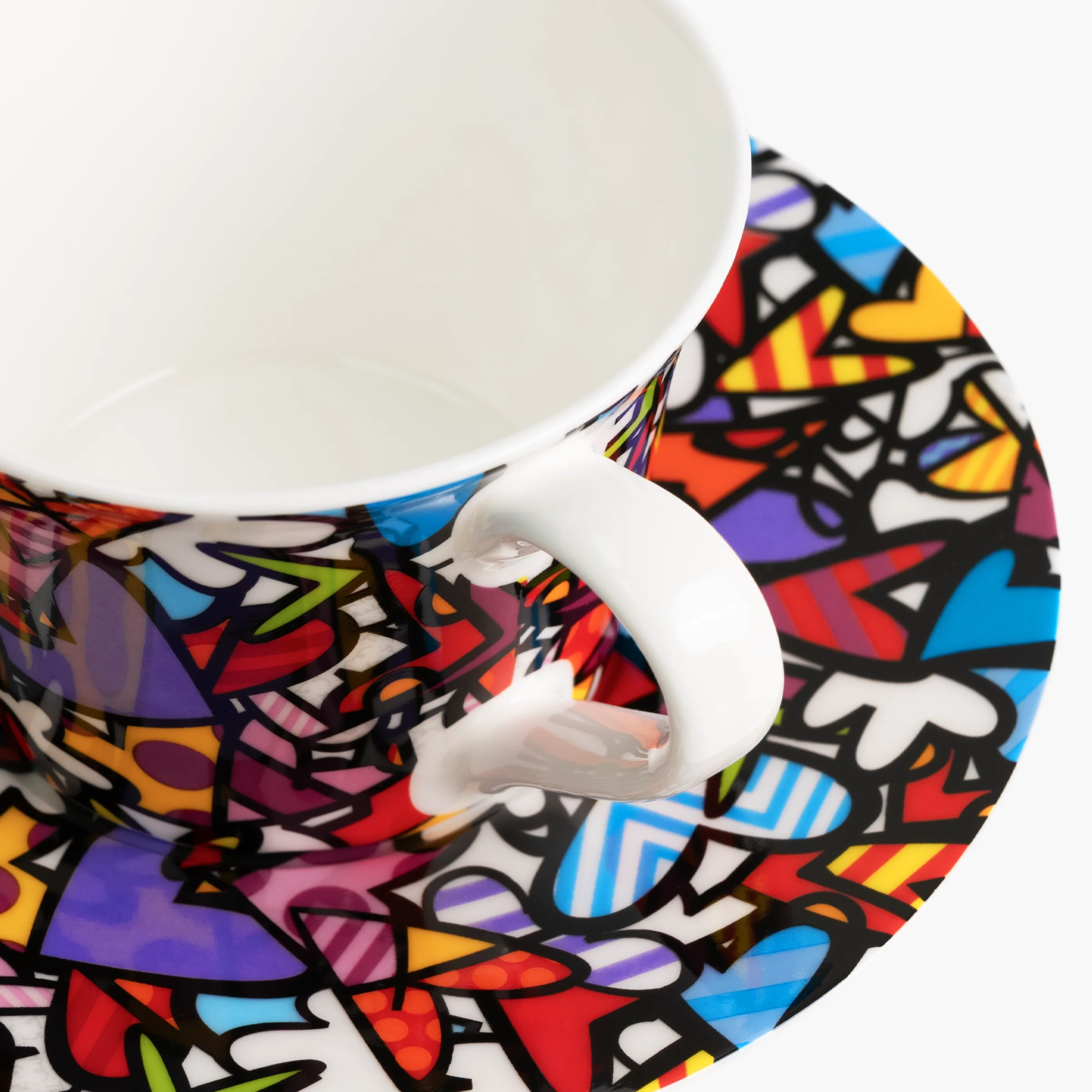Alive Britto Tea Cup & Saucer Plate - Image 5