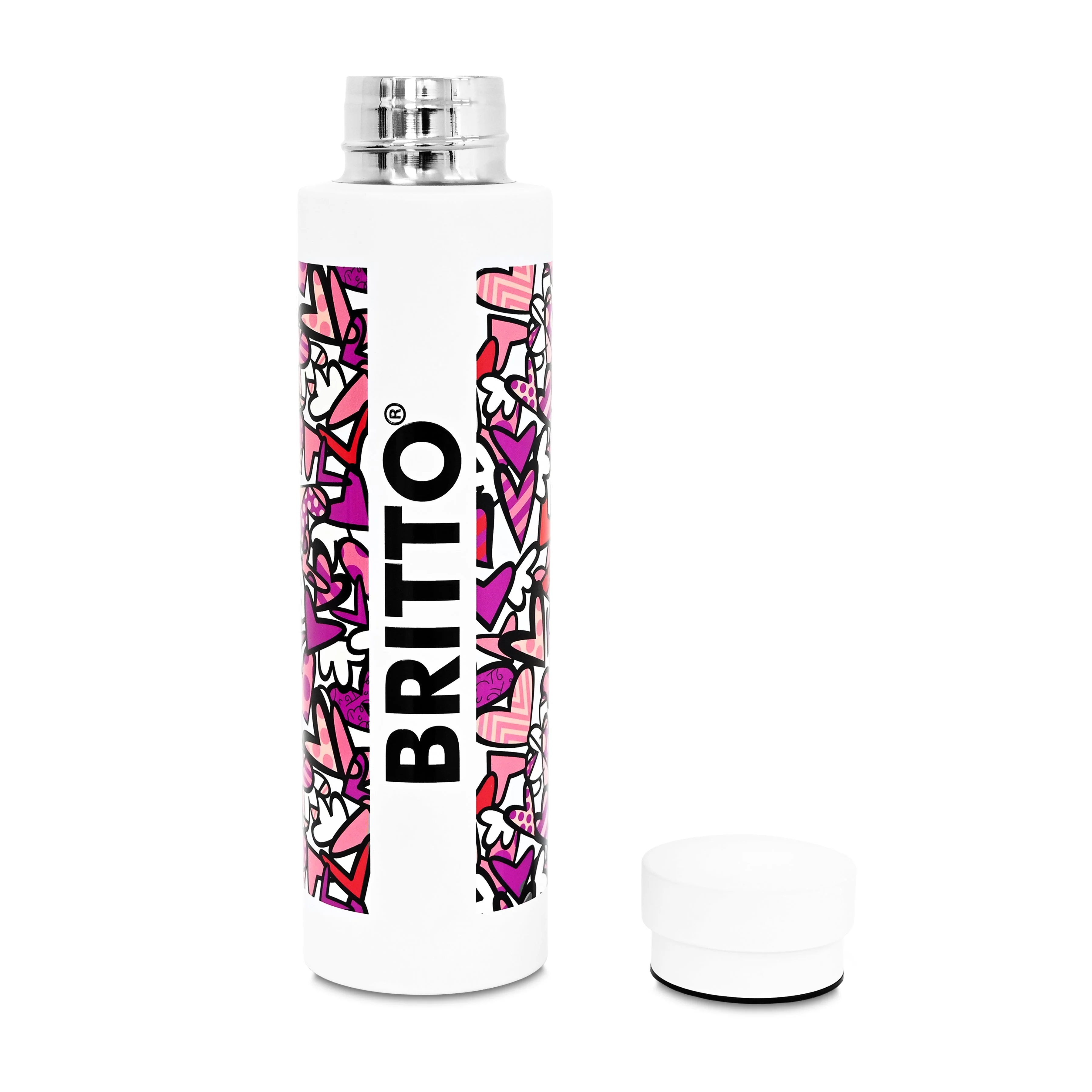 Alive (White) Britto Water Bottle - Image 4