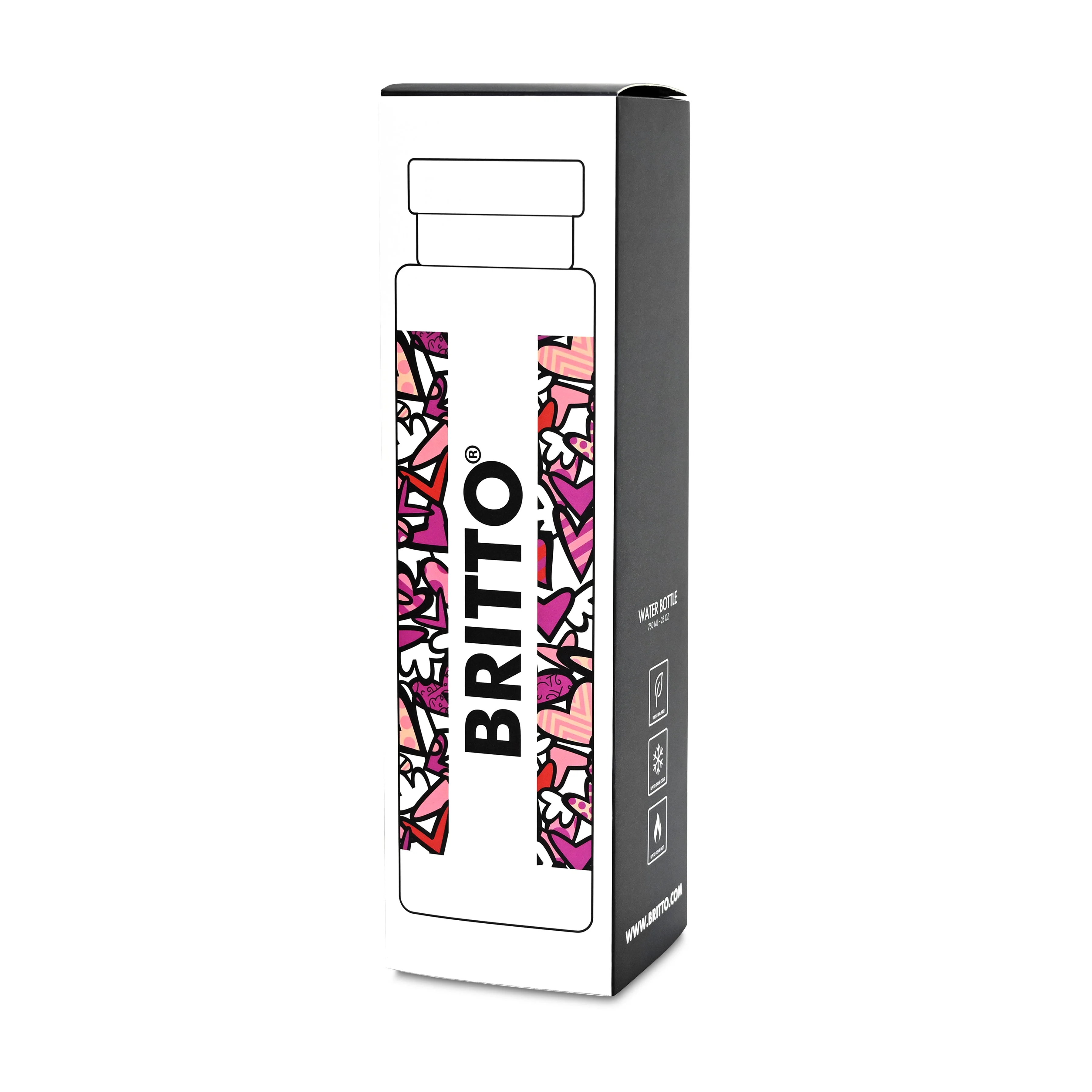 Alive (White) Britto Water Bottle - Image 6