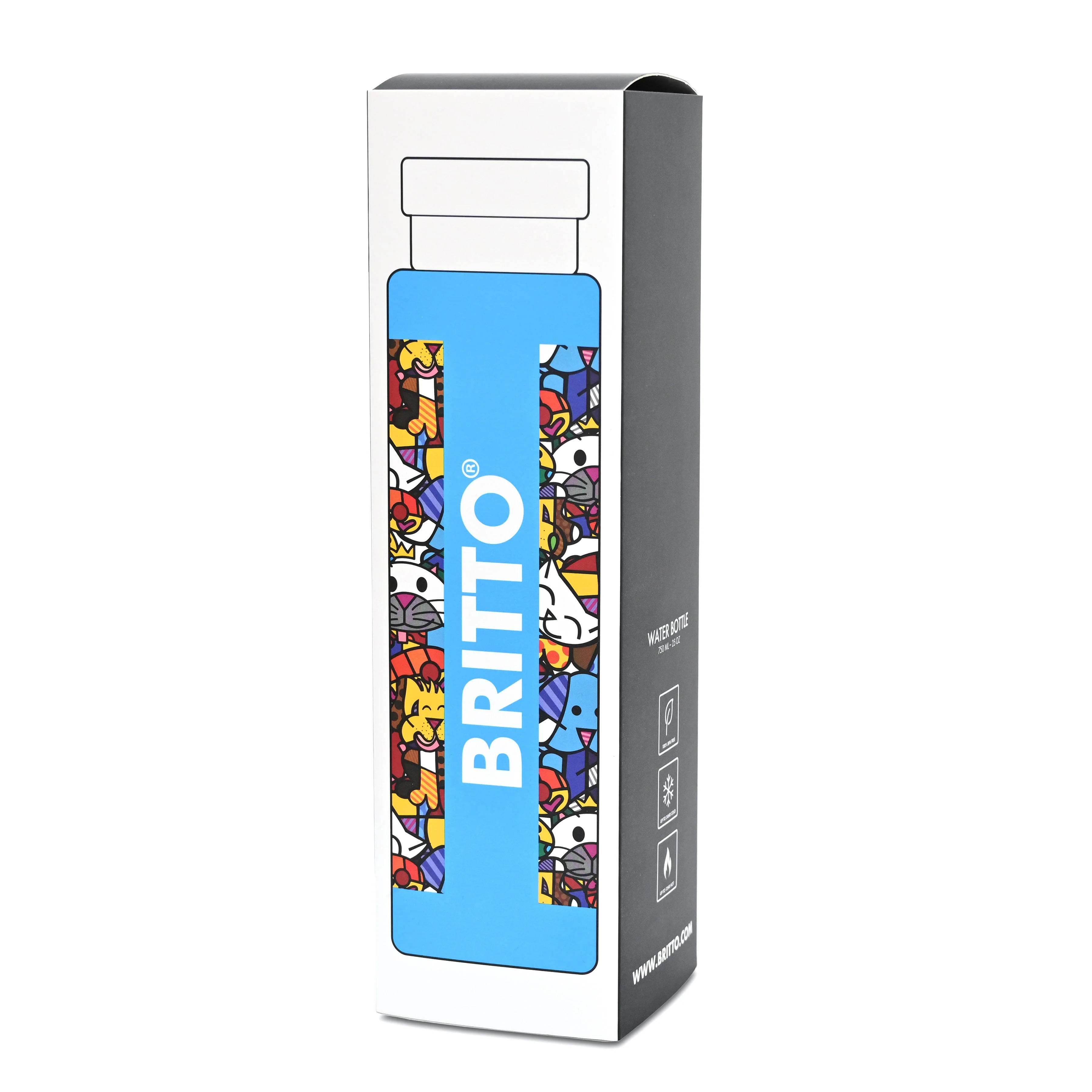 Best Friends (Blue) Britto Water Bottle - Image 6