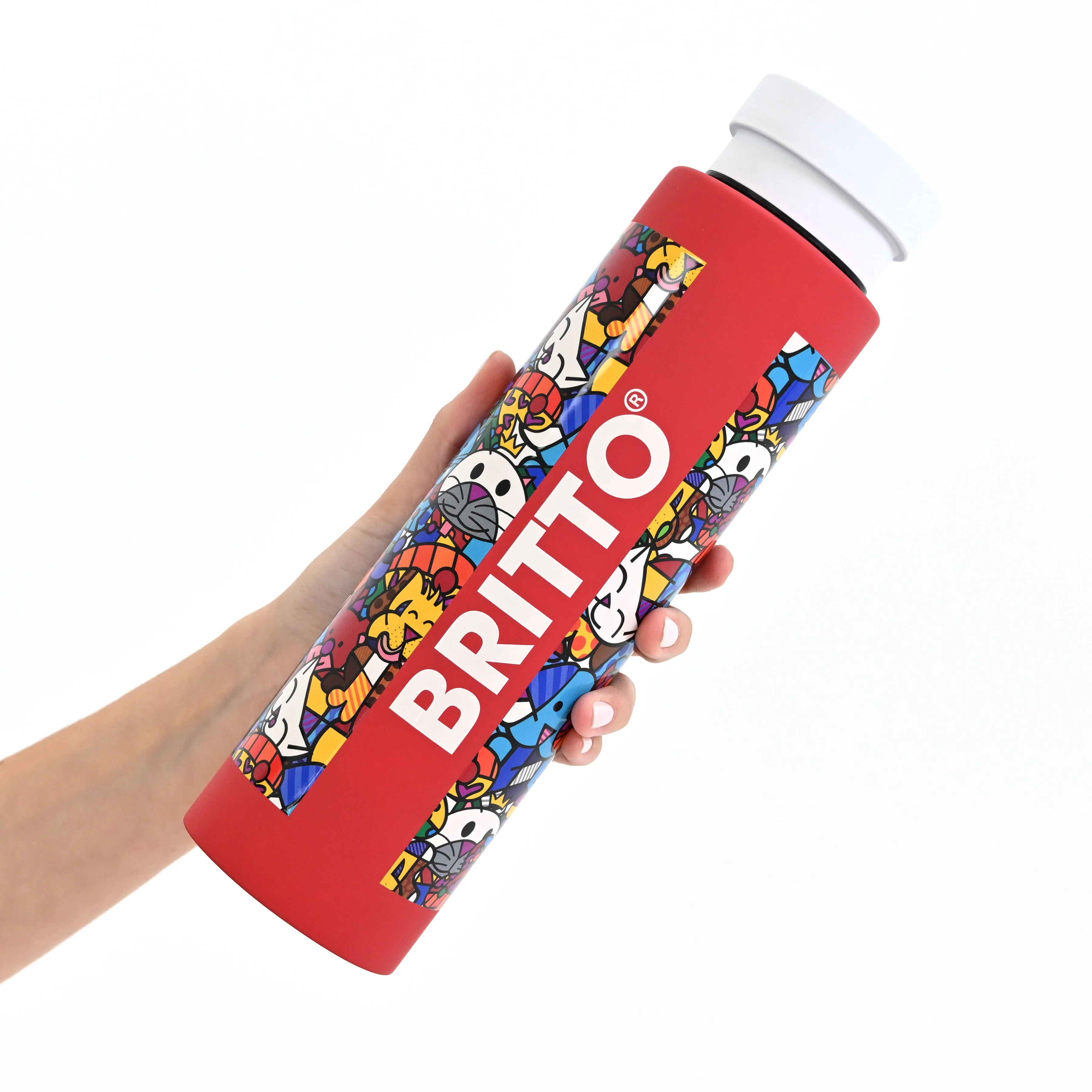 Best Friends (Red) Britto Water Bottle - Image 3