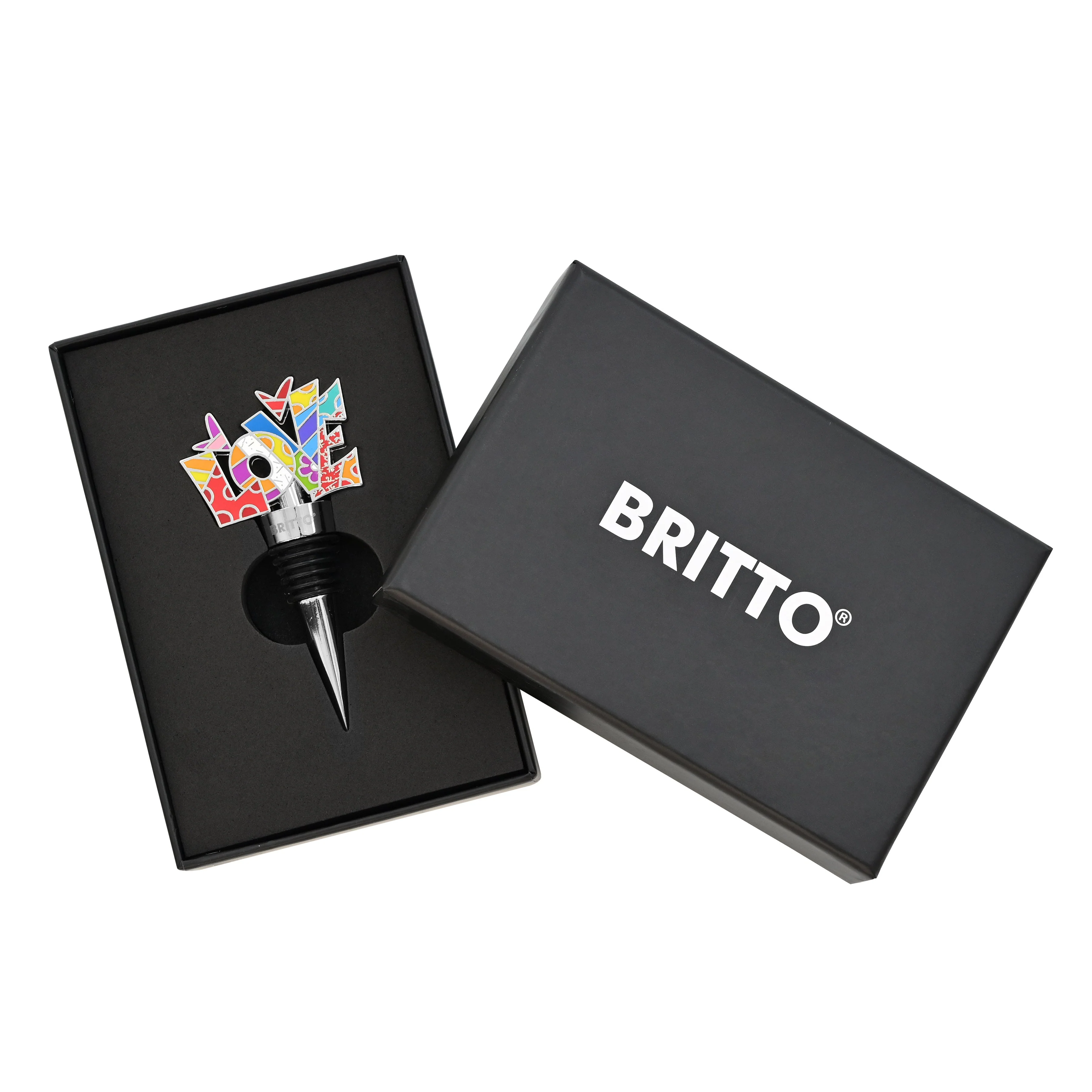 Love Word Britto Wine Stopper - Image 3