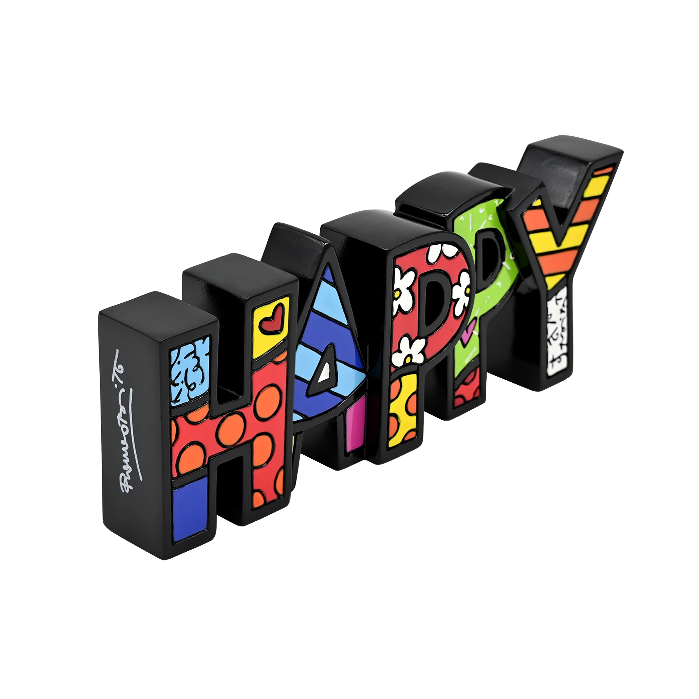 Happy Britto Word Figurine - Image 3