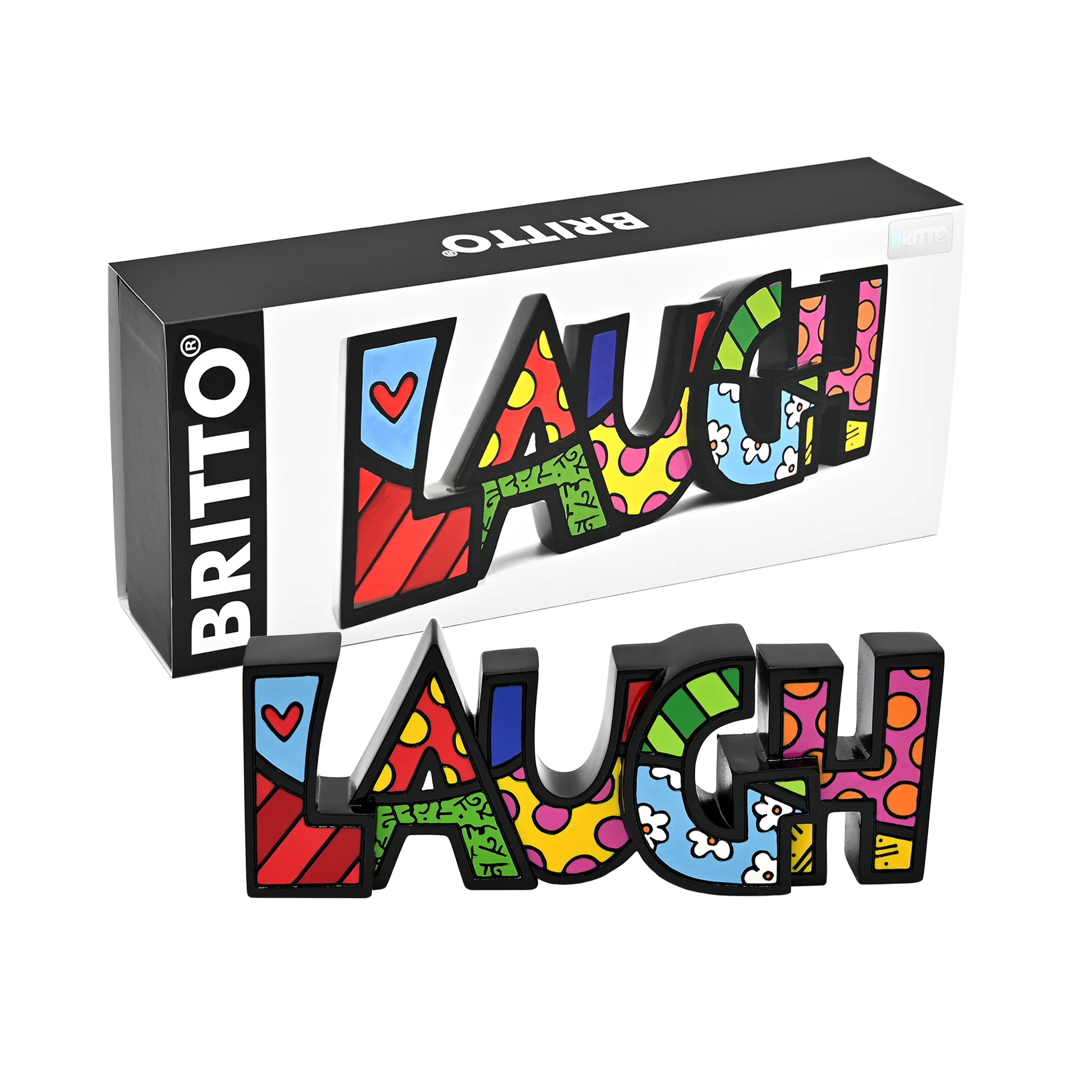 Laugh Britto Word Figurine - Image 5