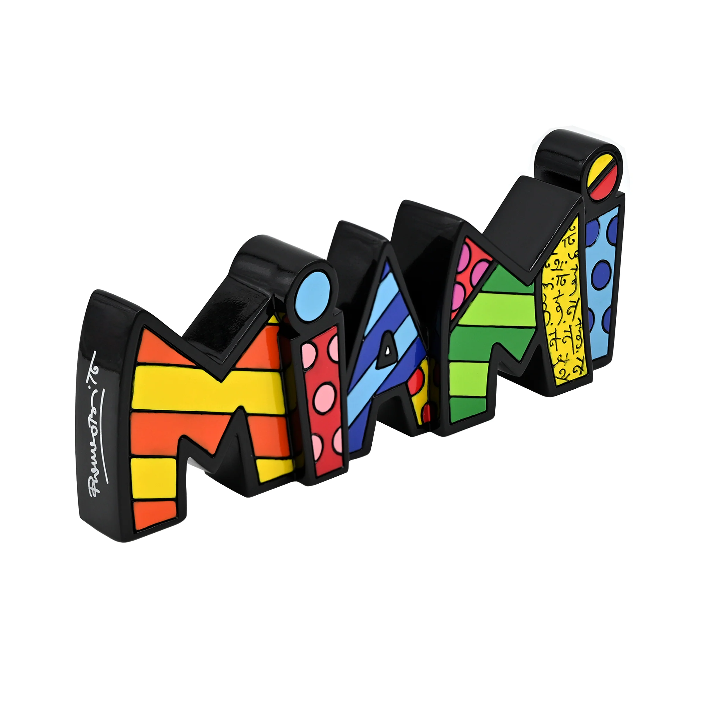 Miami Britto Word Figurine - Image 3