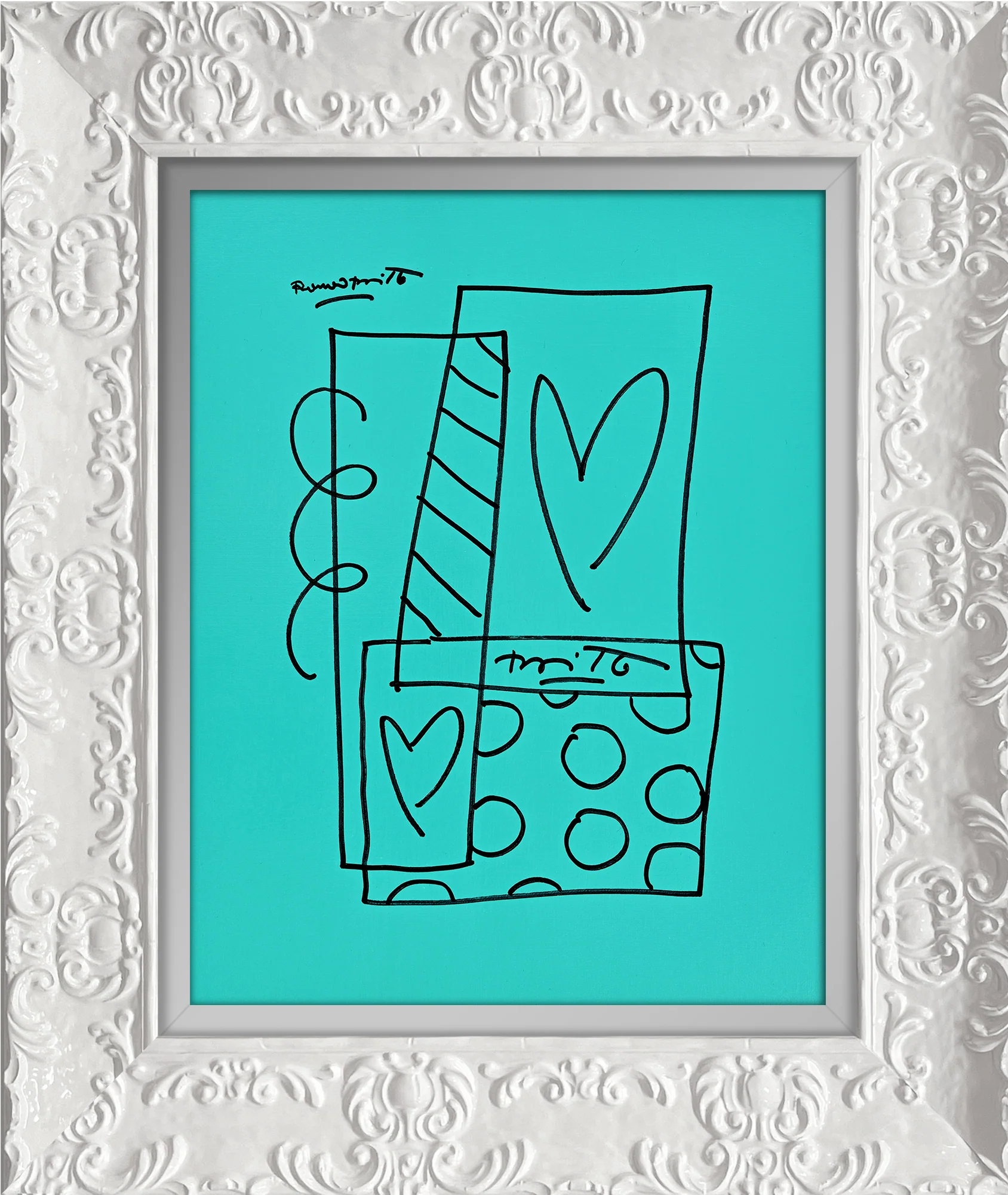 Britto Abstract - Original Drawing - Image 18