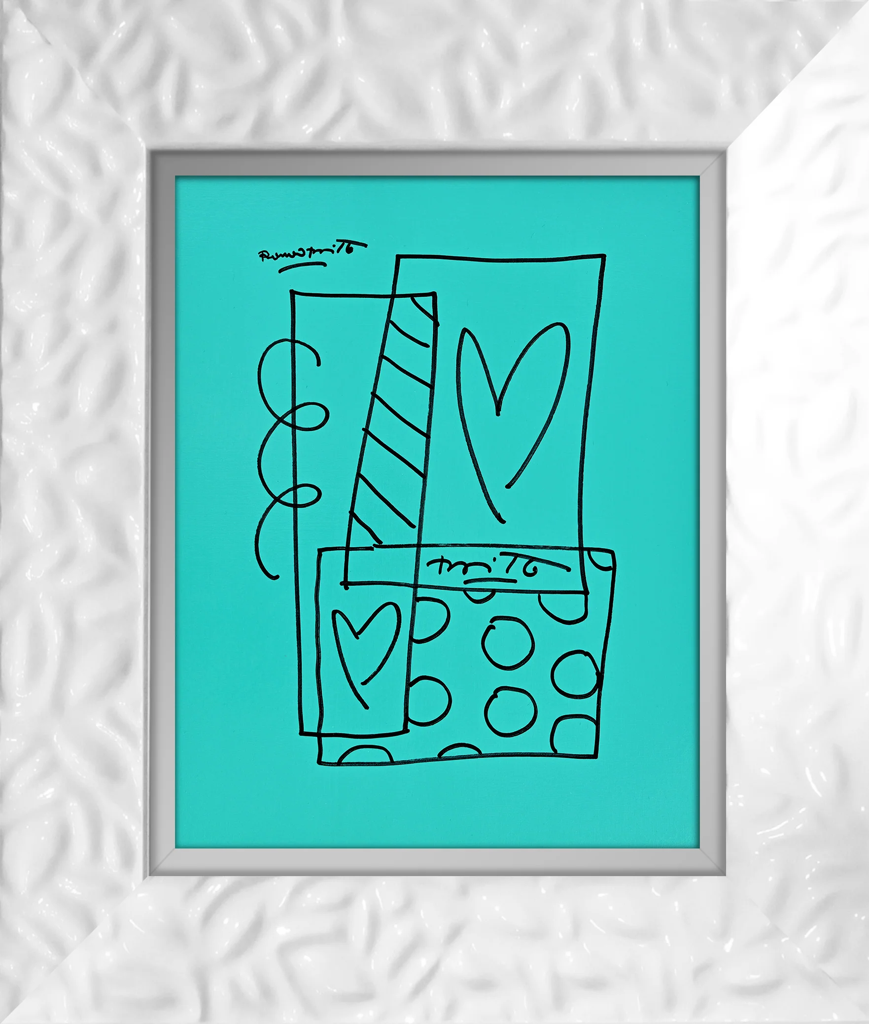 Britto Abstract - Original Drawing - Image 20