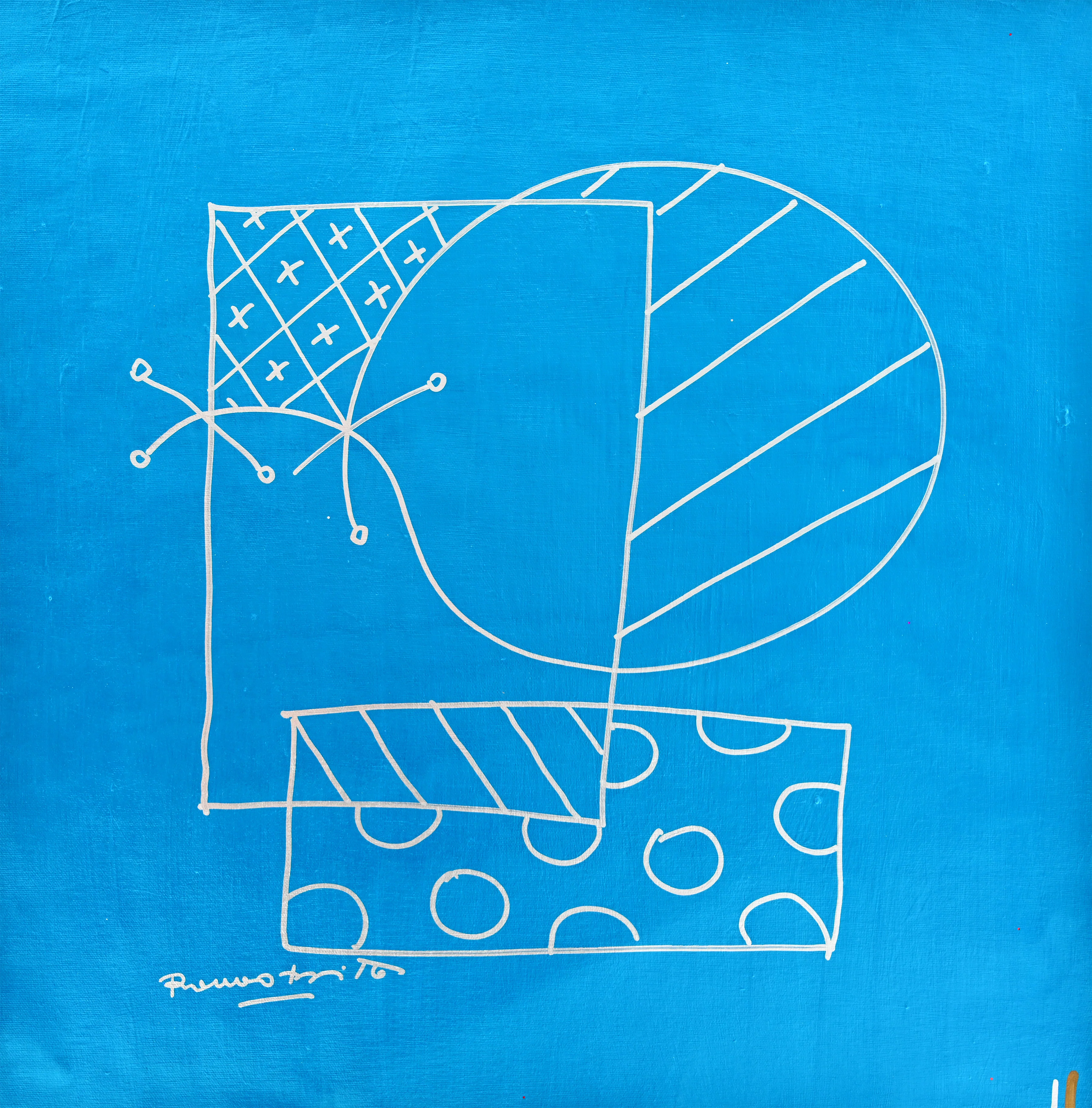 Britto Abstract - Original Drawing