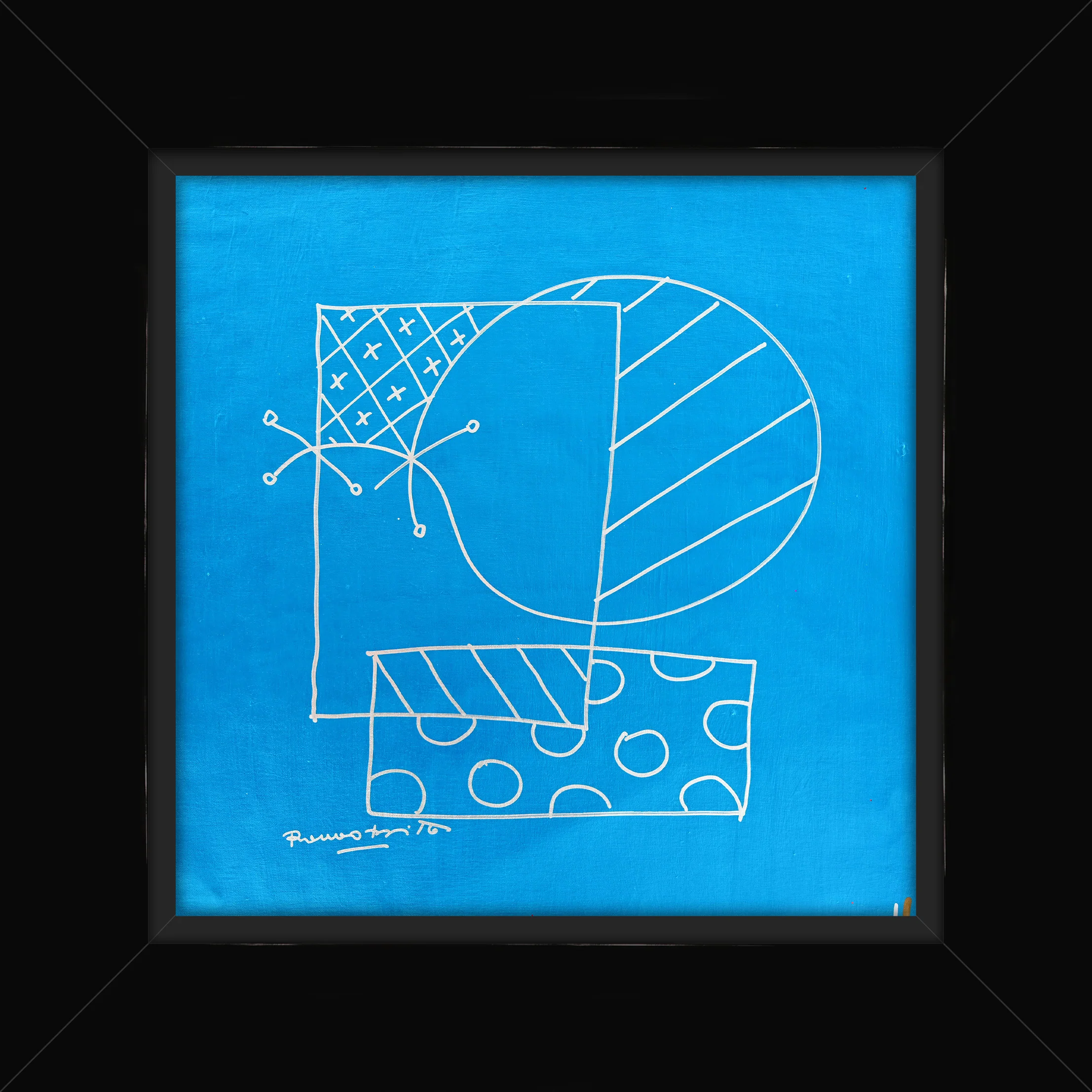 Britto Abstract - Original Drawing - Image 6