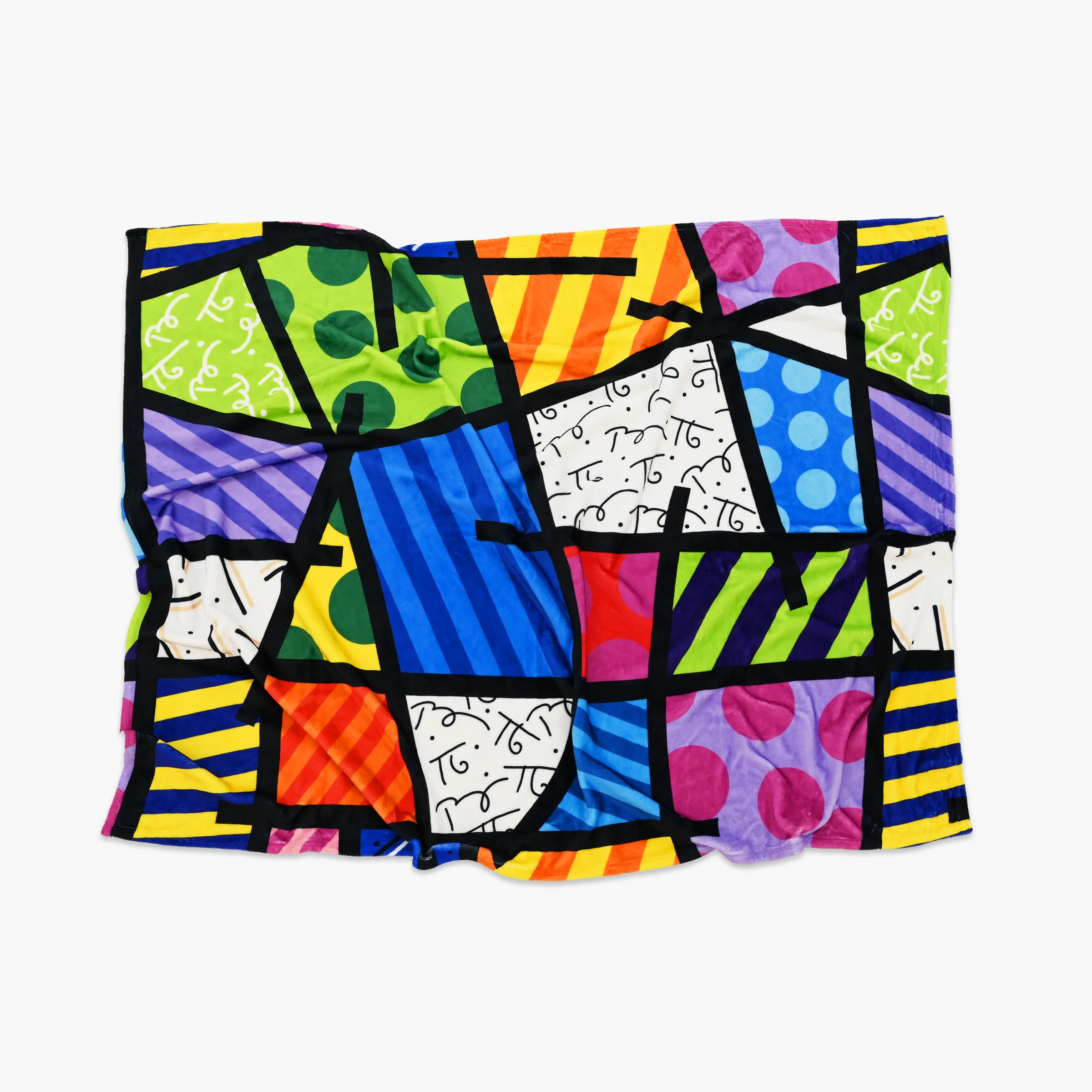 Colorful Landscape Britto Blanket - Image 8