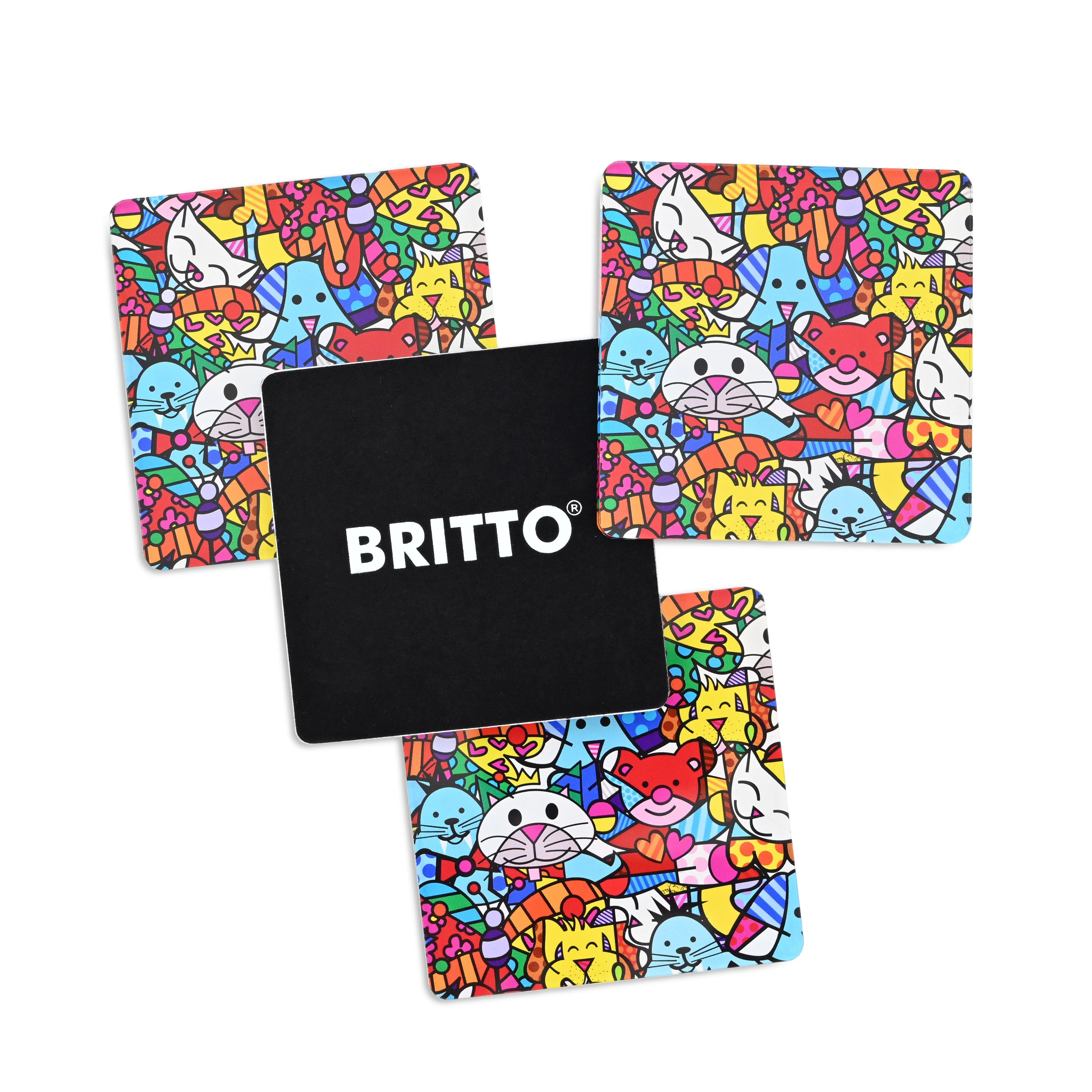 Best Friends Britto Squared Coasters - Image 10