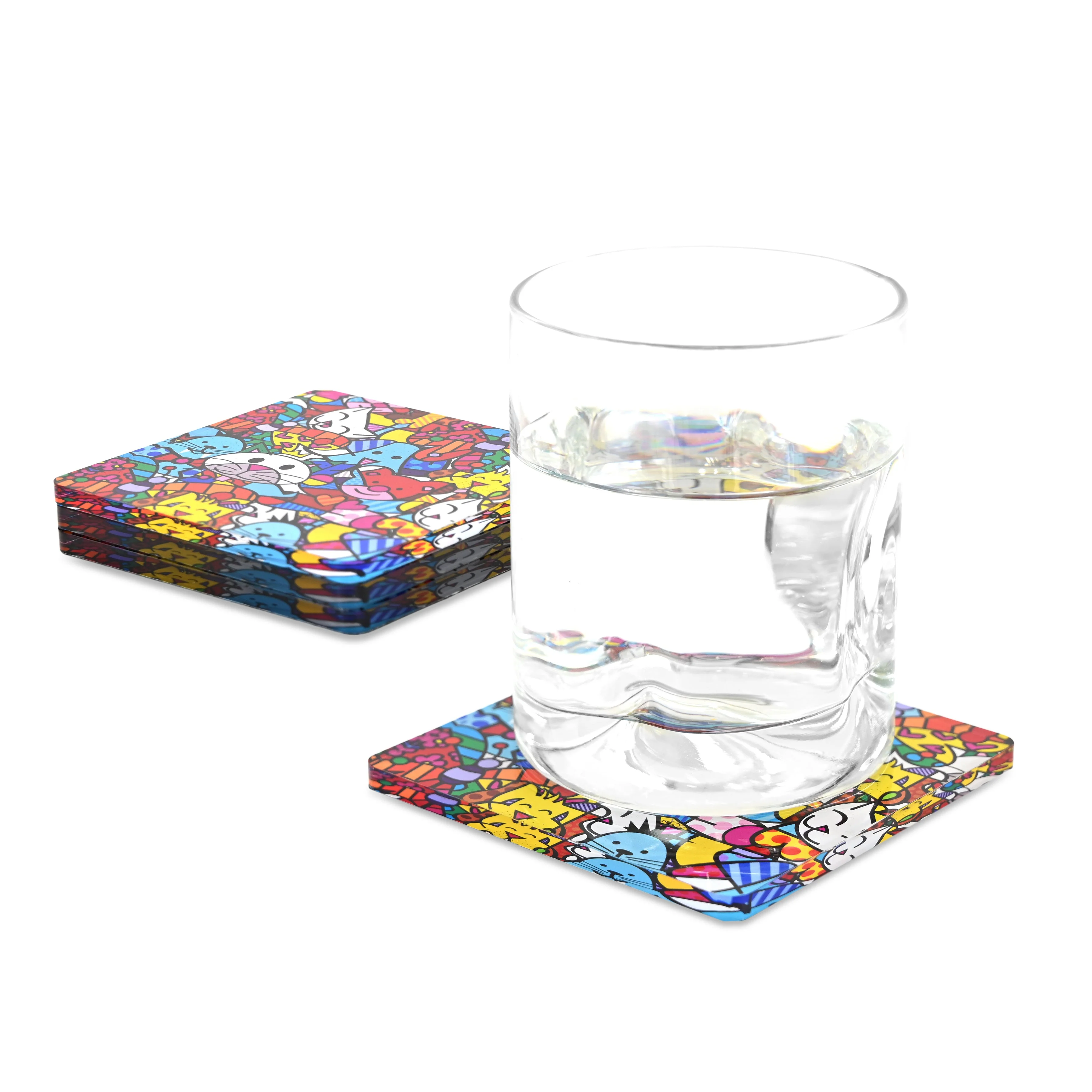 Best Friends Britto Squared Coasters - Image 4