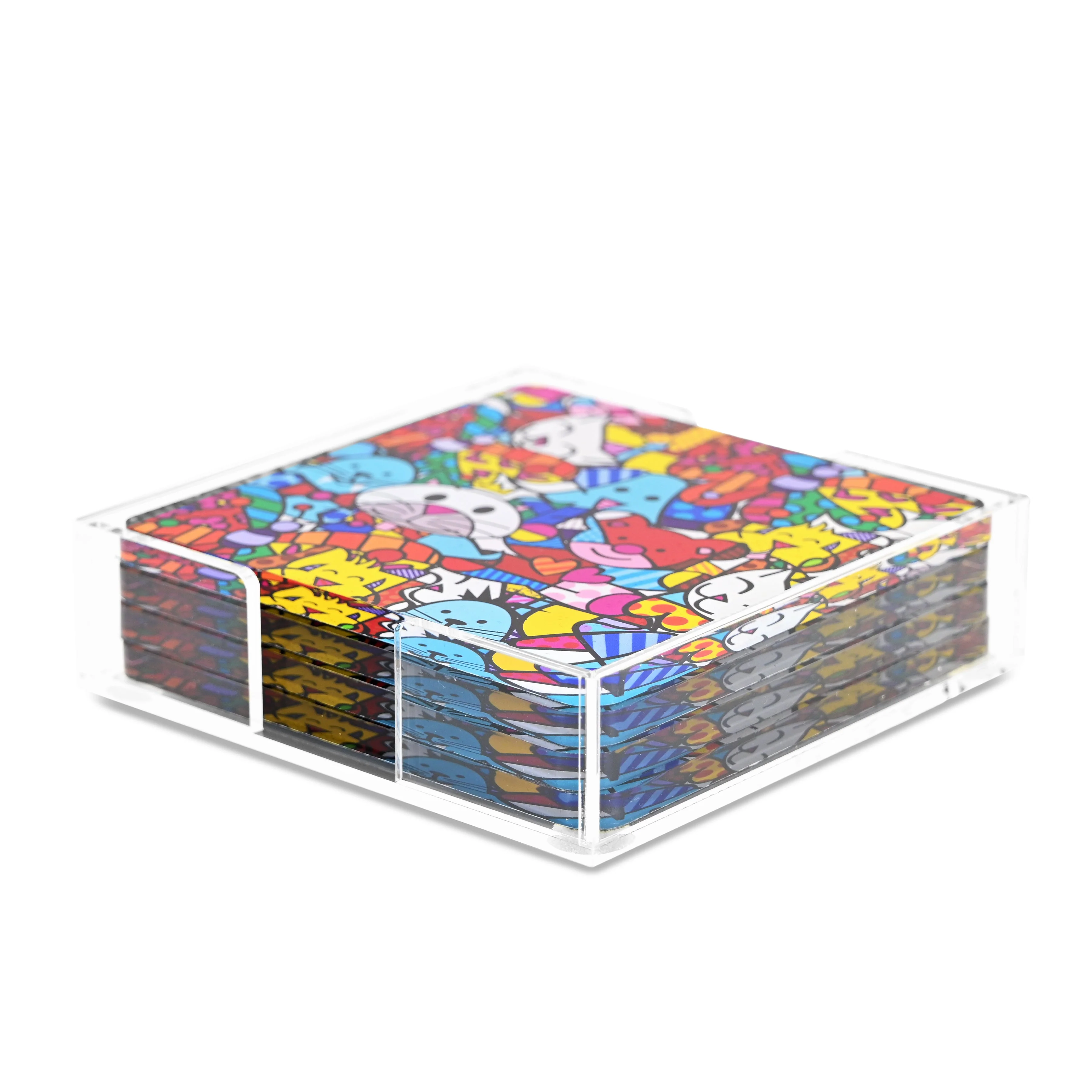 Best Friends Britto Squared Coasters - Image 5