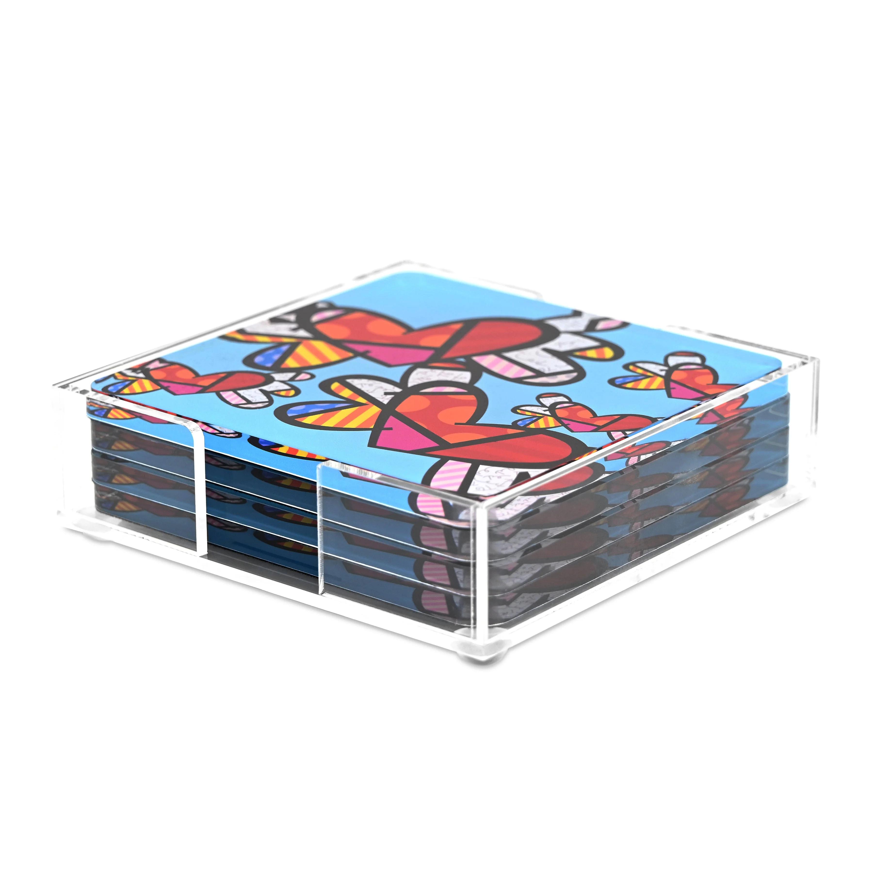 Love Is In The Air Britto Squared Coasters - Image 8