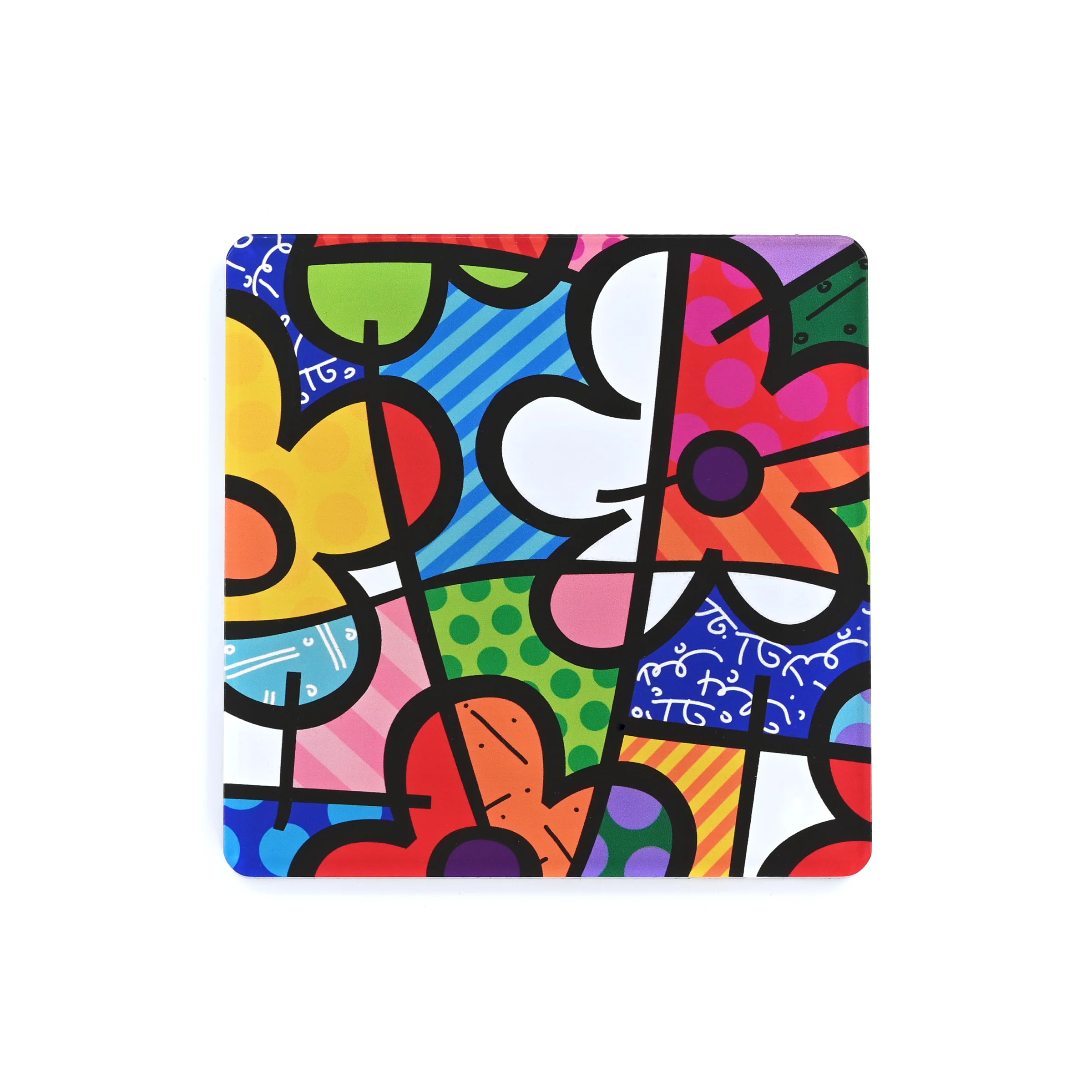 Botanical Garden Britto Squared Coasters - Image 4