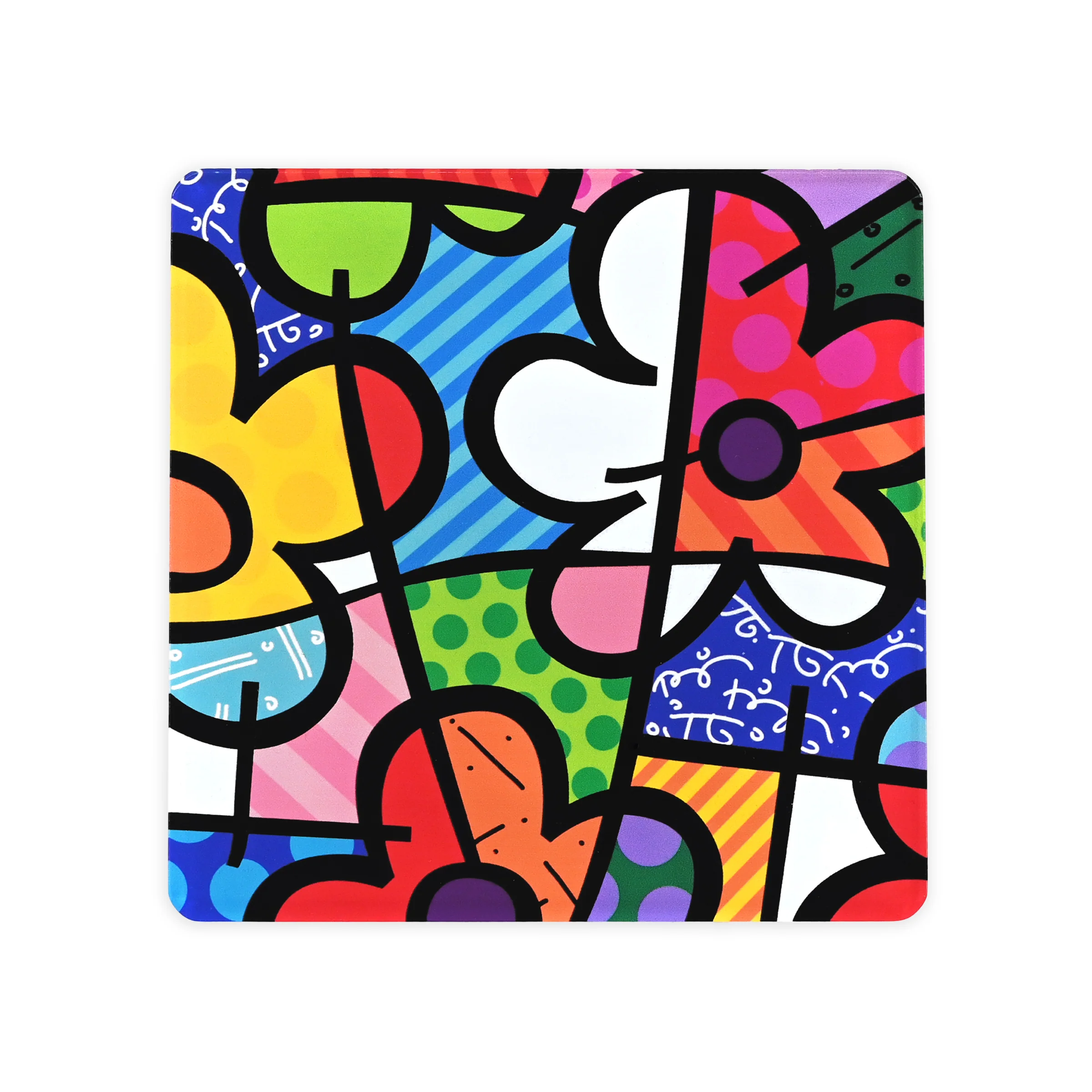 Botanical Garden Britto Squared Coasters - Image 6