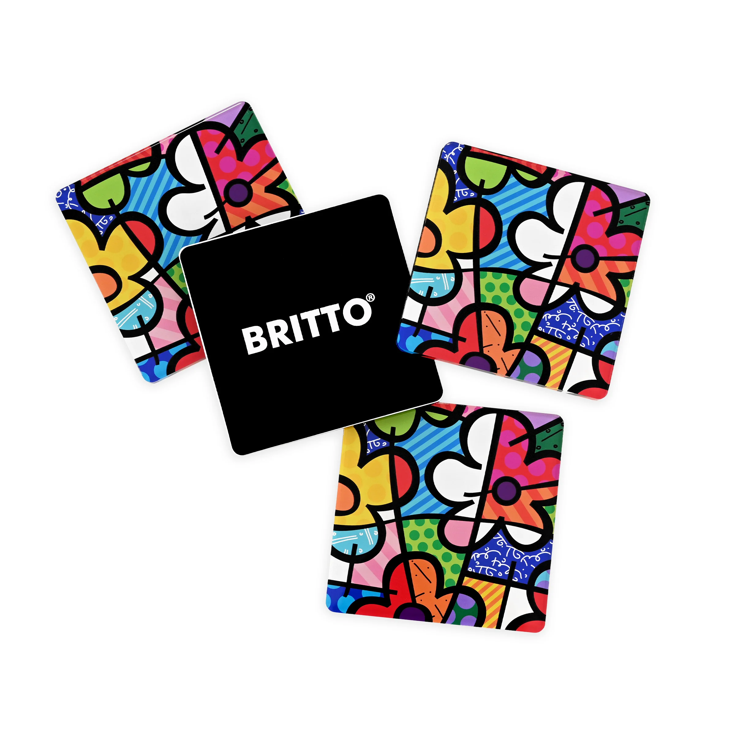 Botanical Garden Britto Squared Coasters - Image 8