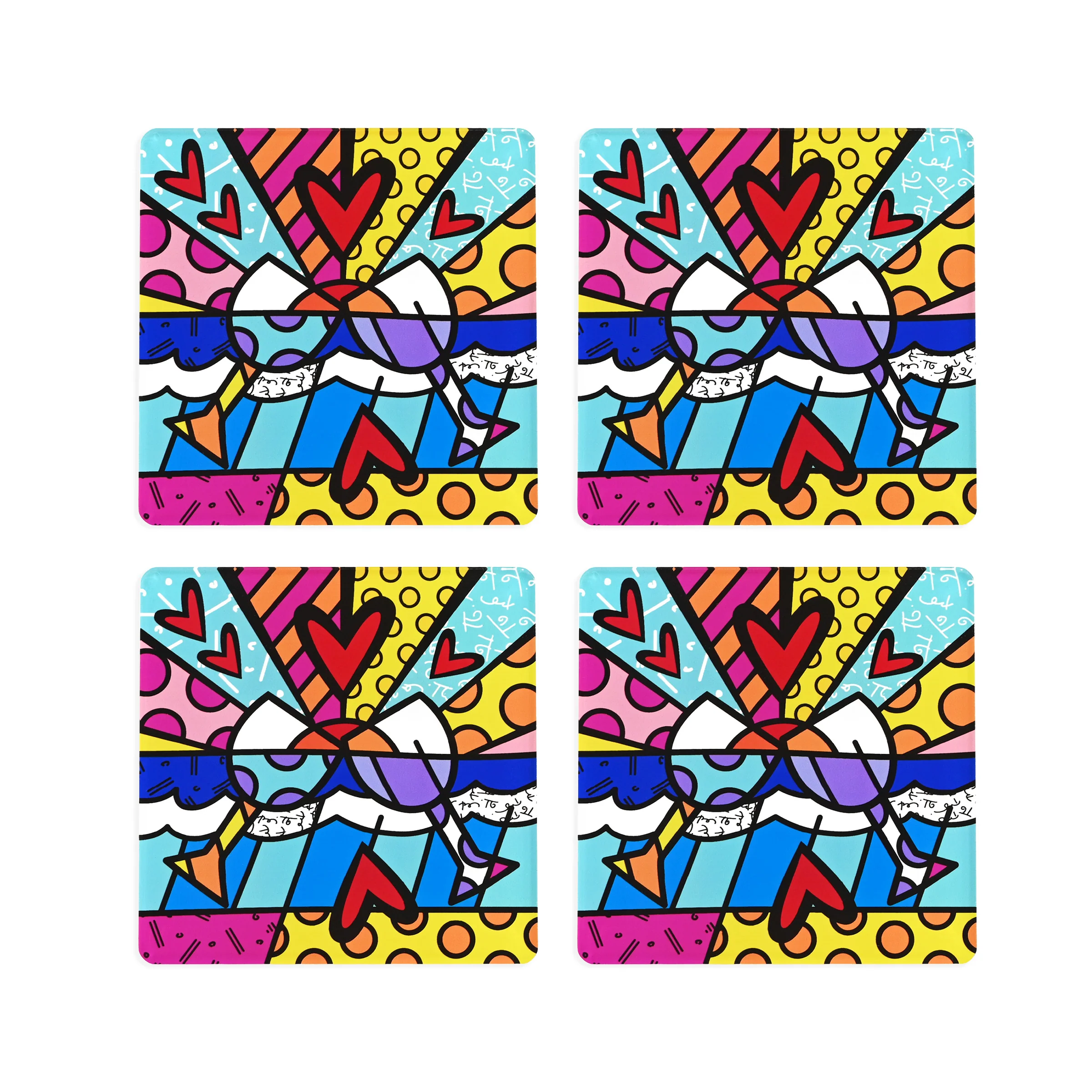 Cheers Britto Squared Coasters - Image 3