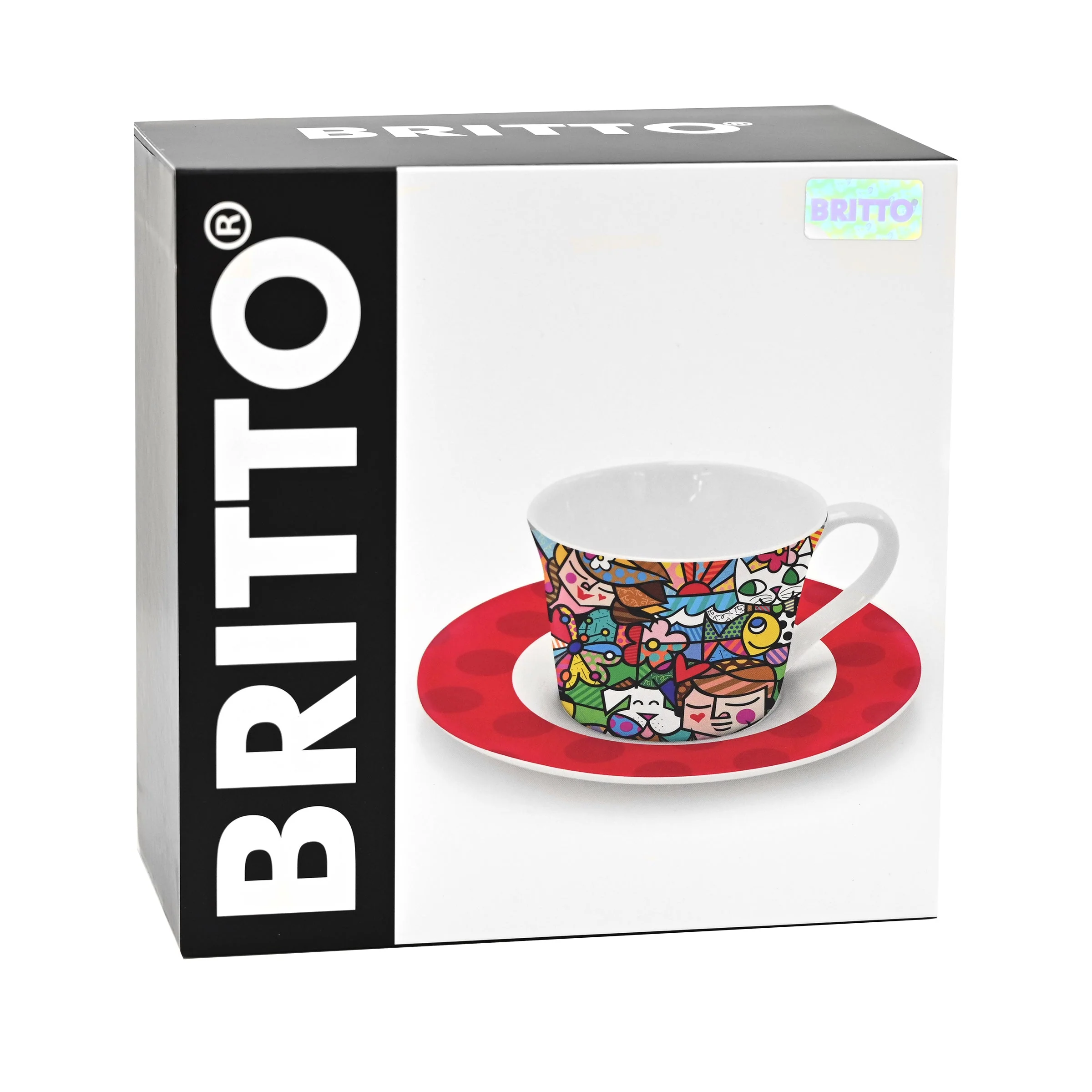 Nature in Harmony Britto Tea Cup & Saucer Plate - Image 3