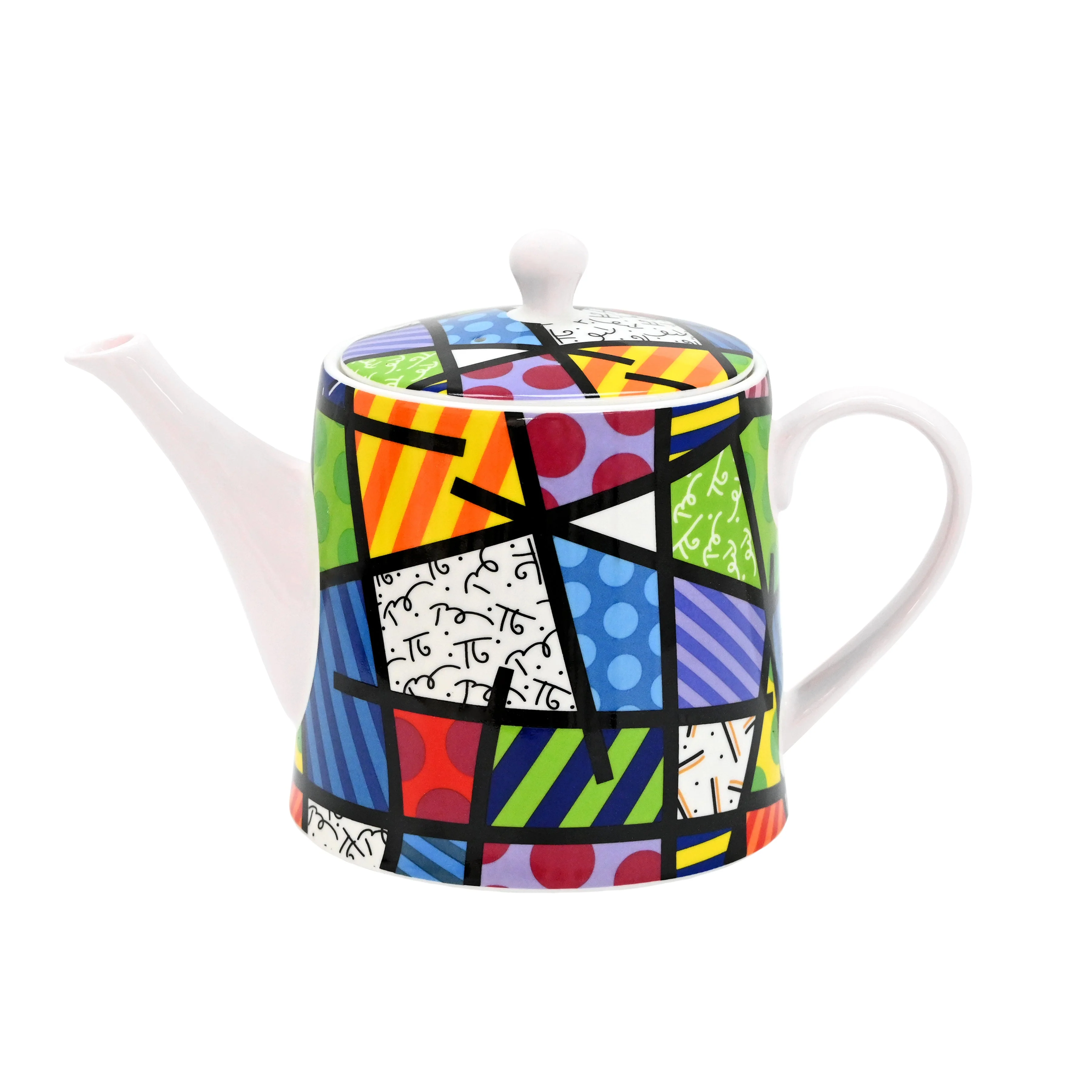 Colorful Landscape Britto Coffee/Tea Pot - Image 3