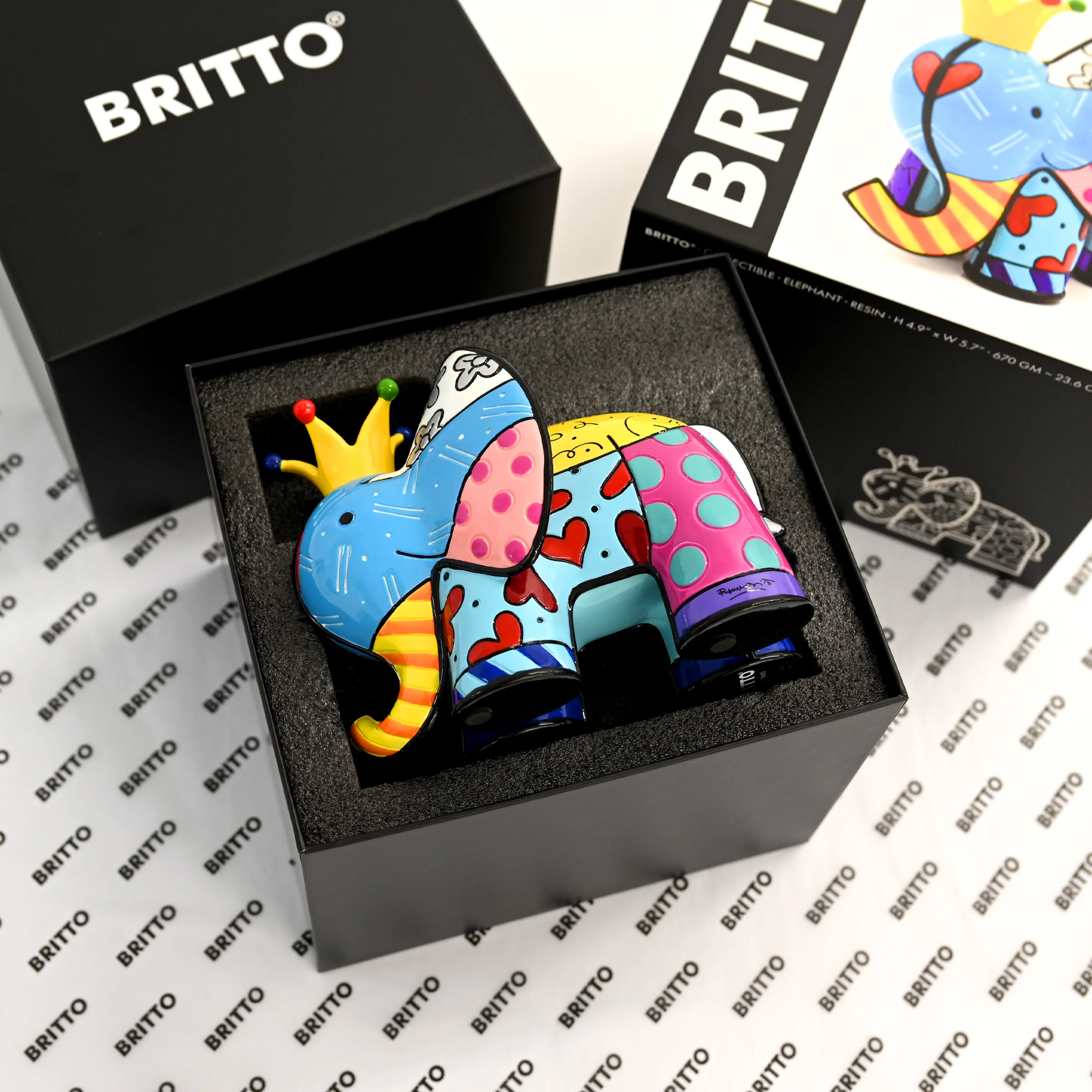 Elephant - Britto Collectible Figurine - Image 7