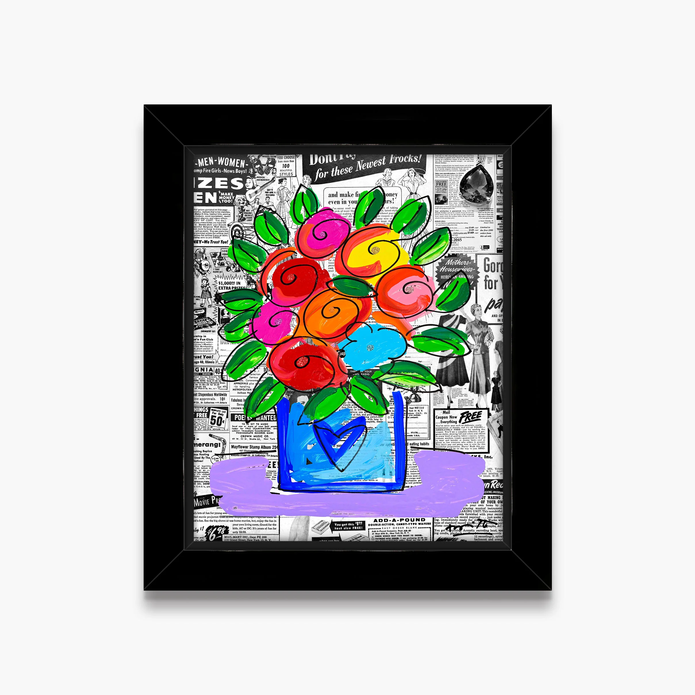 Britto Flowers - Limited Edition Print - Image 13