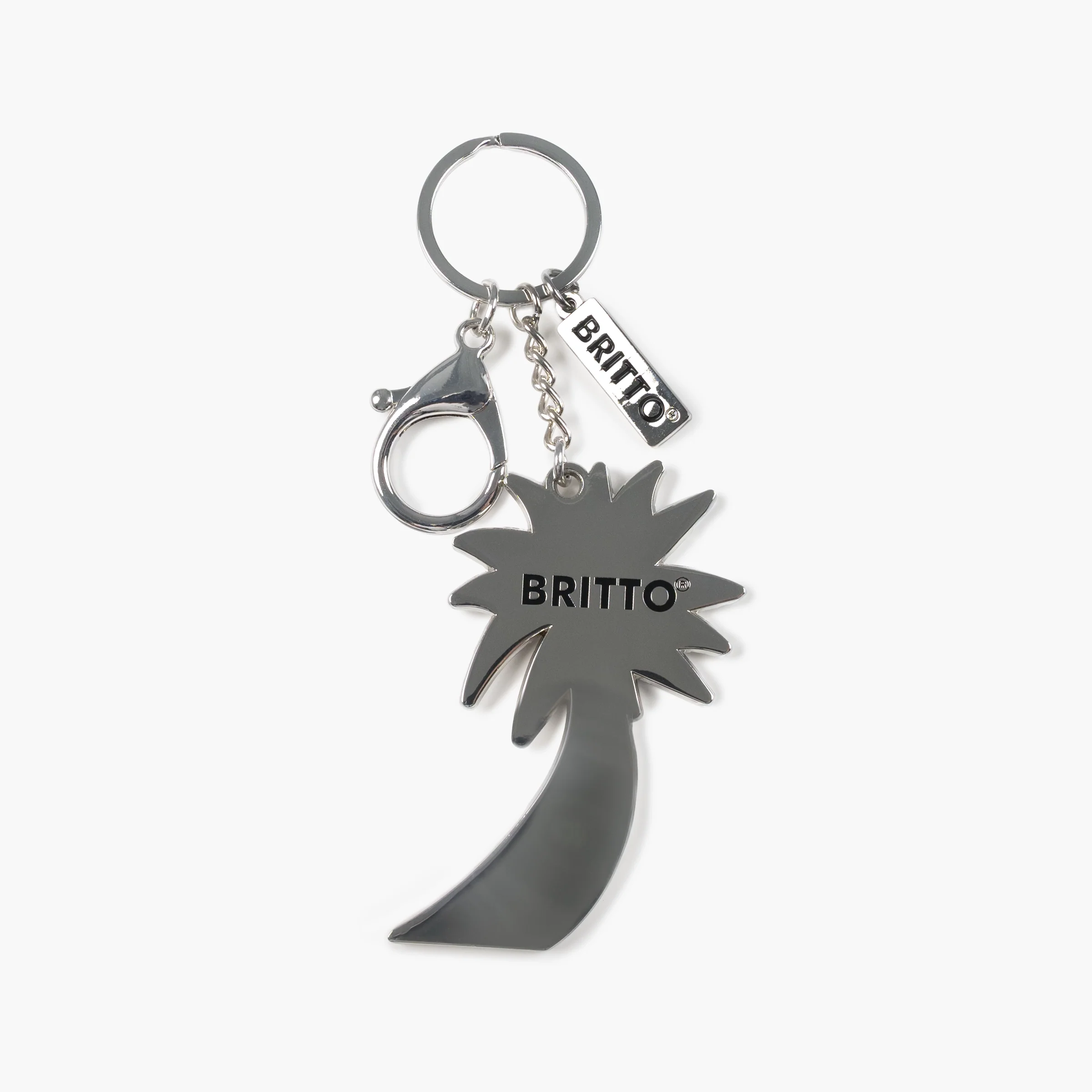 Palm Tree Britto Keychain & Bag Charm - Image 2