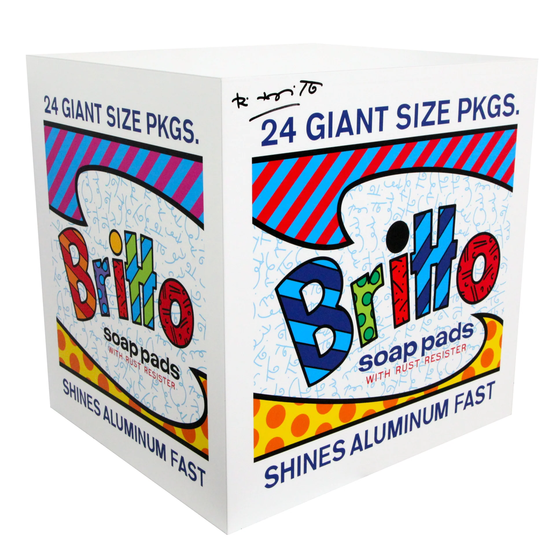 BRITTO LARGE BOX - Mixed Media Sculpture - Image 2