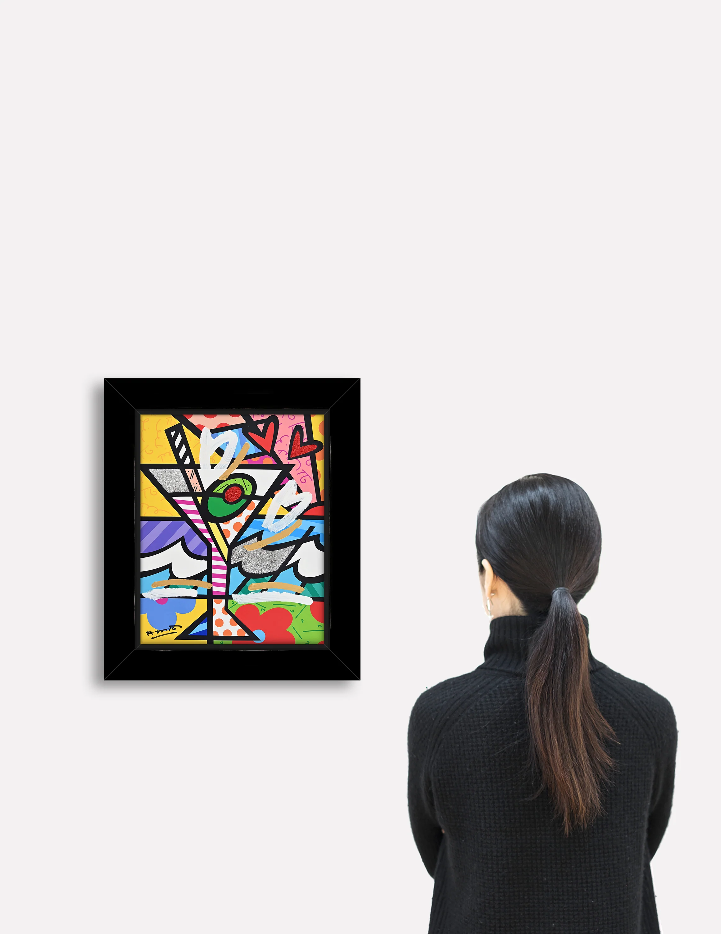 Britto Martini - Mixed Media Original - Image 13
